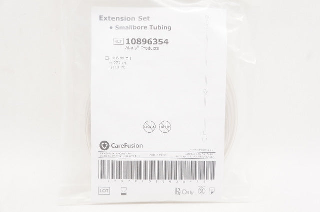 CareFusion 10896354 Alaris Extension Set Smallbore Tubing 6mL x 110inch