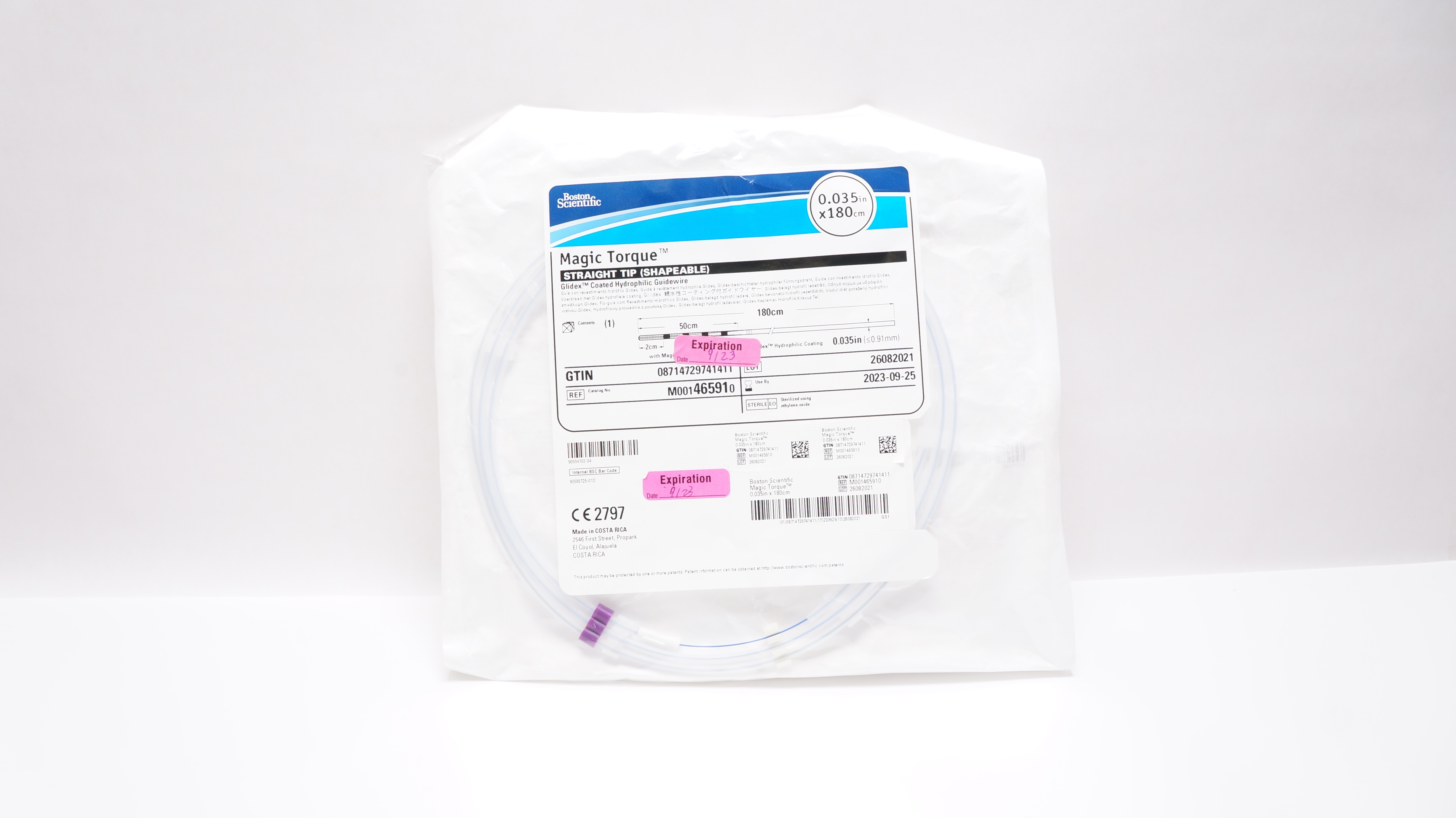 Boston Scientific 46591 Magic Torque Guidewire 0.035 inch x 180 cm (x)
