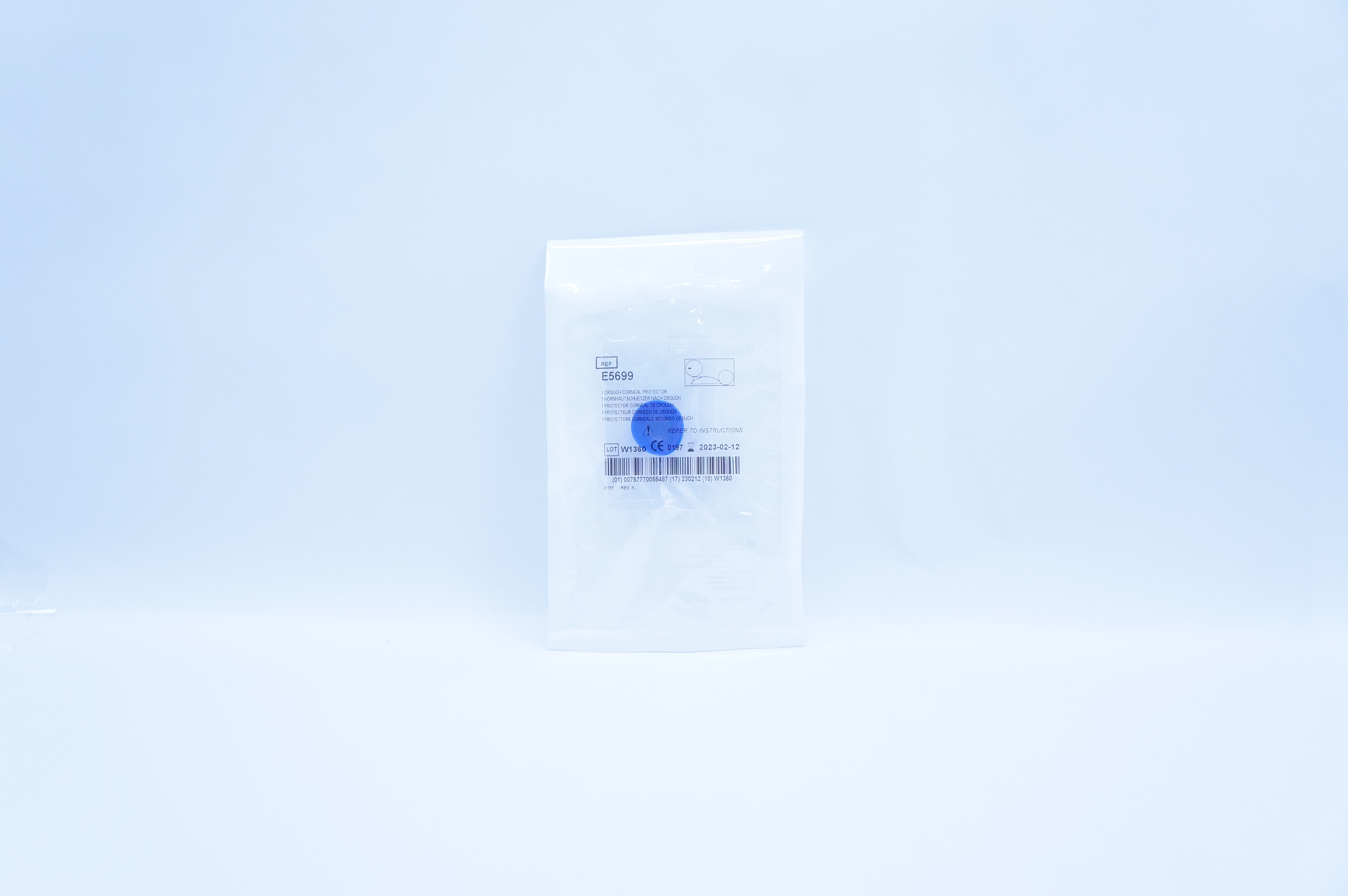 Bausch & Lomb E5699 Crouch Corneal Protector