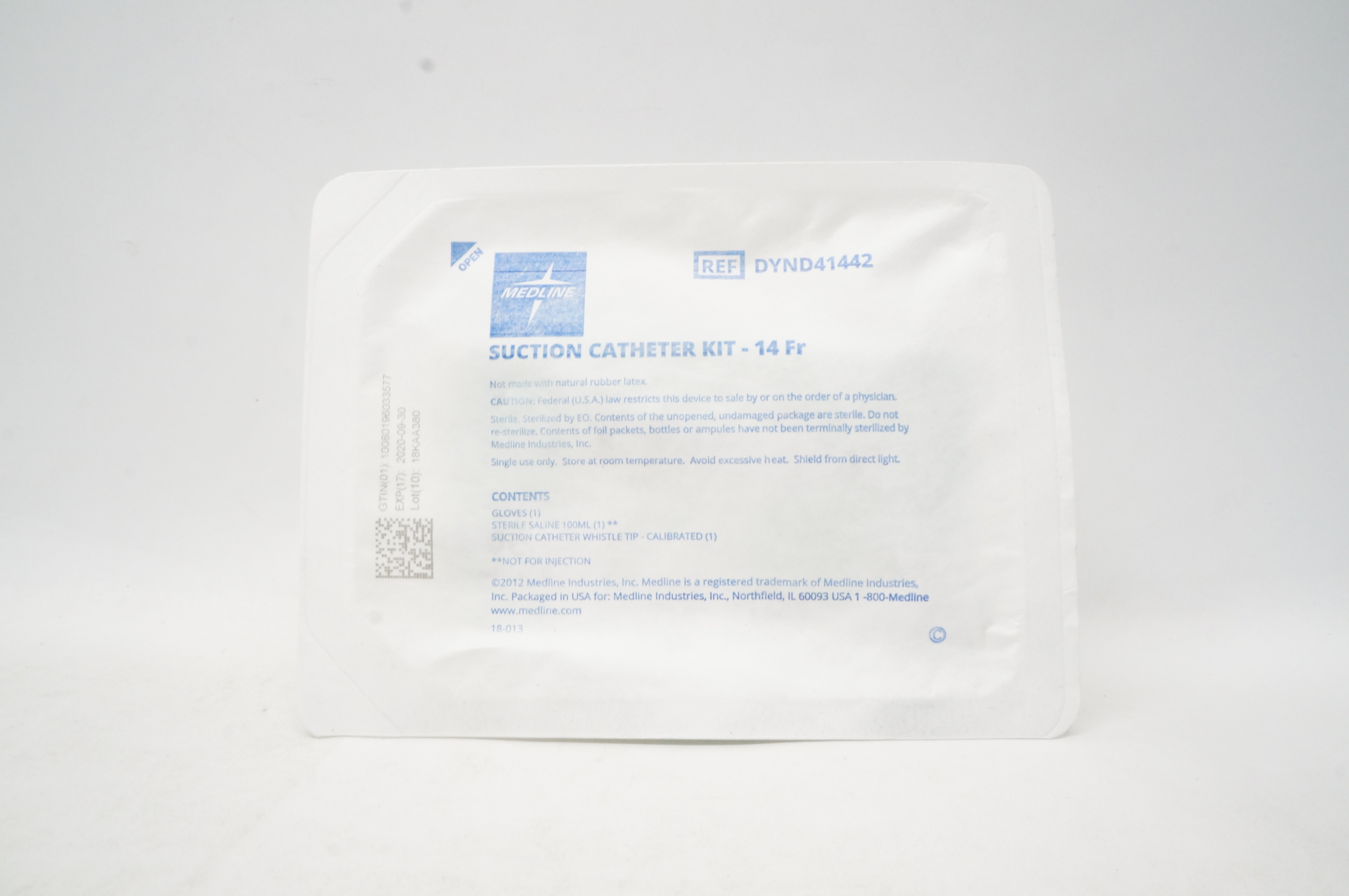 Medline DYND41442 Suction Cath. Kit 14 Fr (x)
