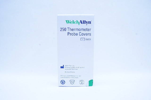 WelchAllyn 05031 250 Thermometer Probe Covers - Box of 250
