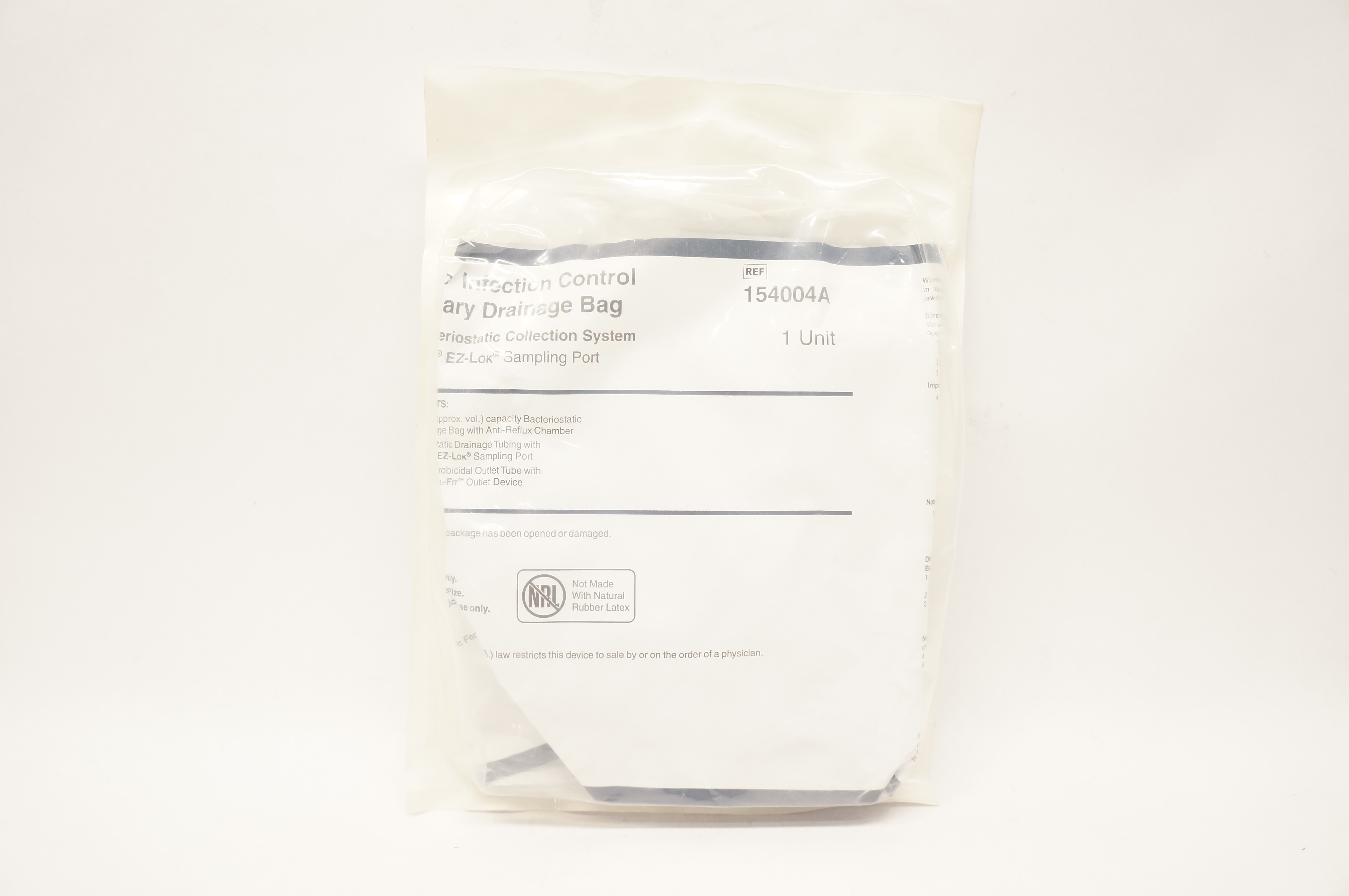 Bard 154004A Infection Control Urinary Drainage Bag (x)