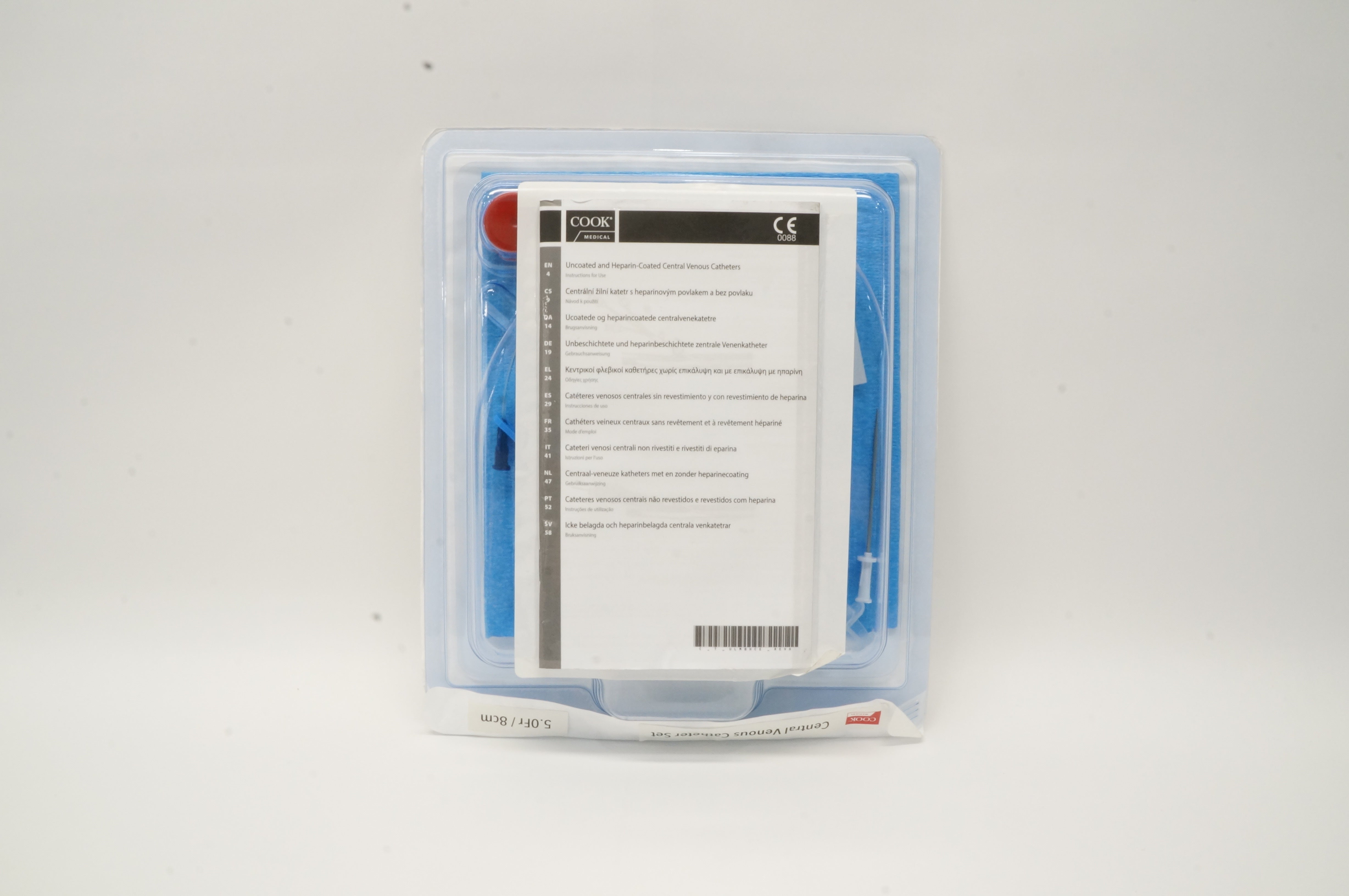 Cook Medical G03997 Central Venous Cath. Set 5.0Fr x .018inch (x)
