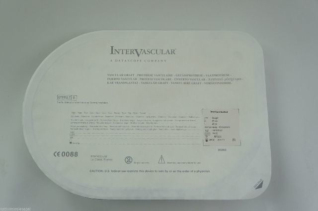 IGK0020-40 ~ InterVascular InterGard Knitted Straight 20 x 40cm (x)