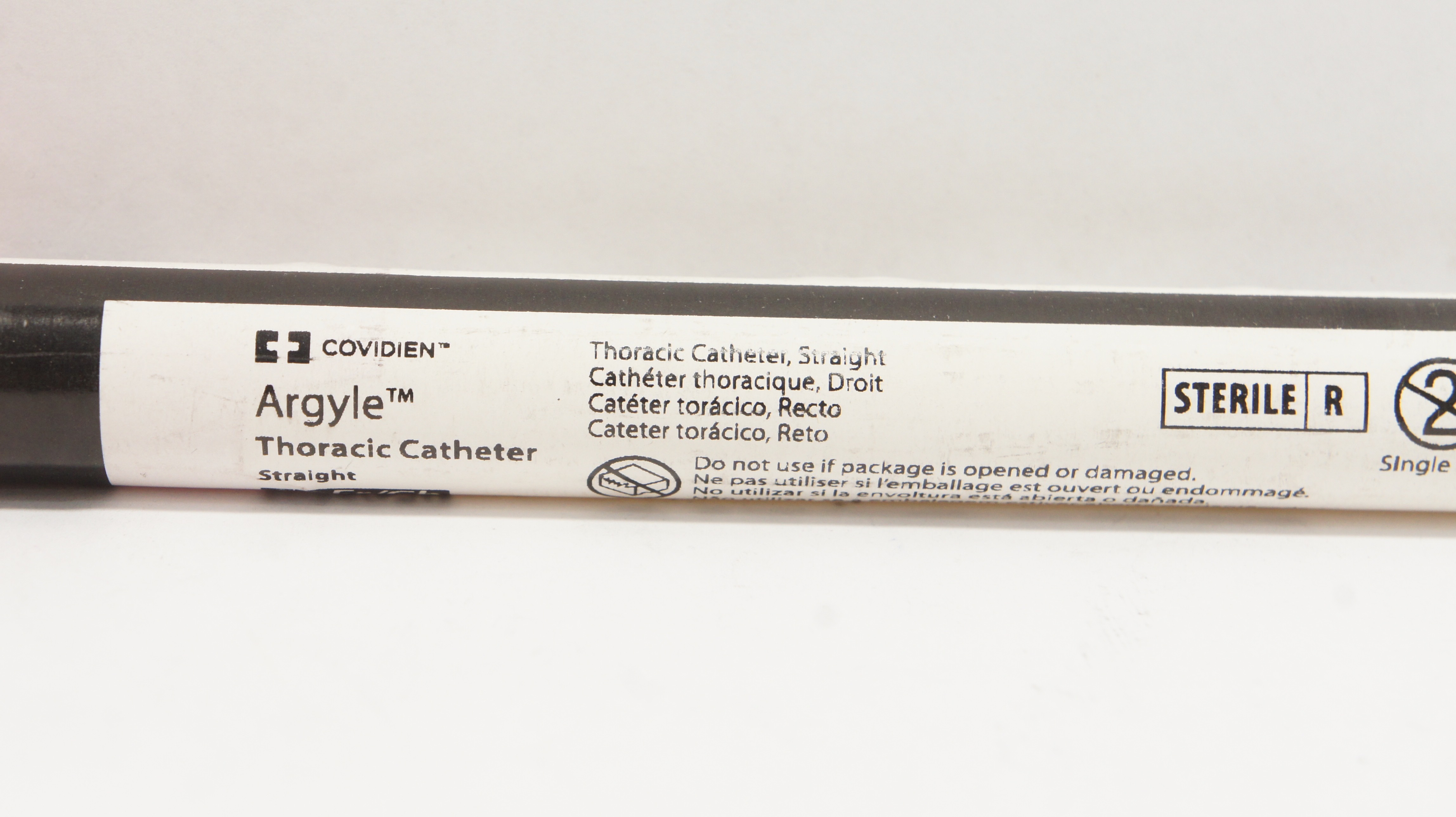 Covidien 8888570515 Argyle Thoracic Cath. Straight 16Fr x 20inch (x)