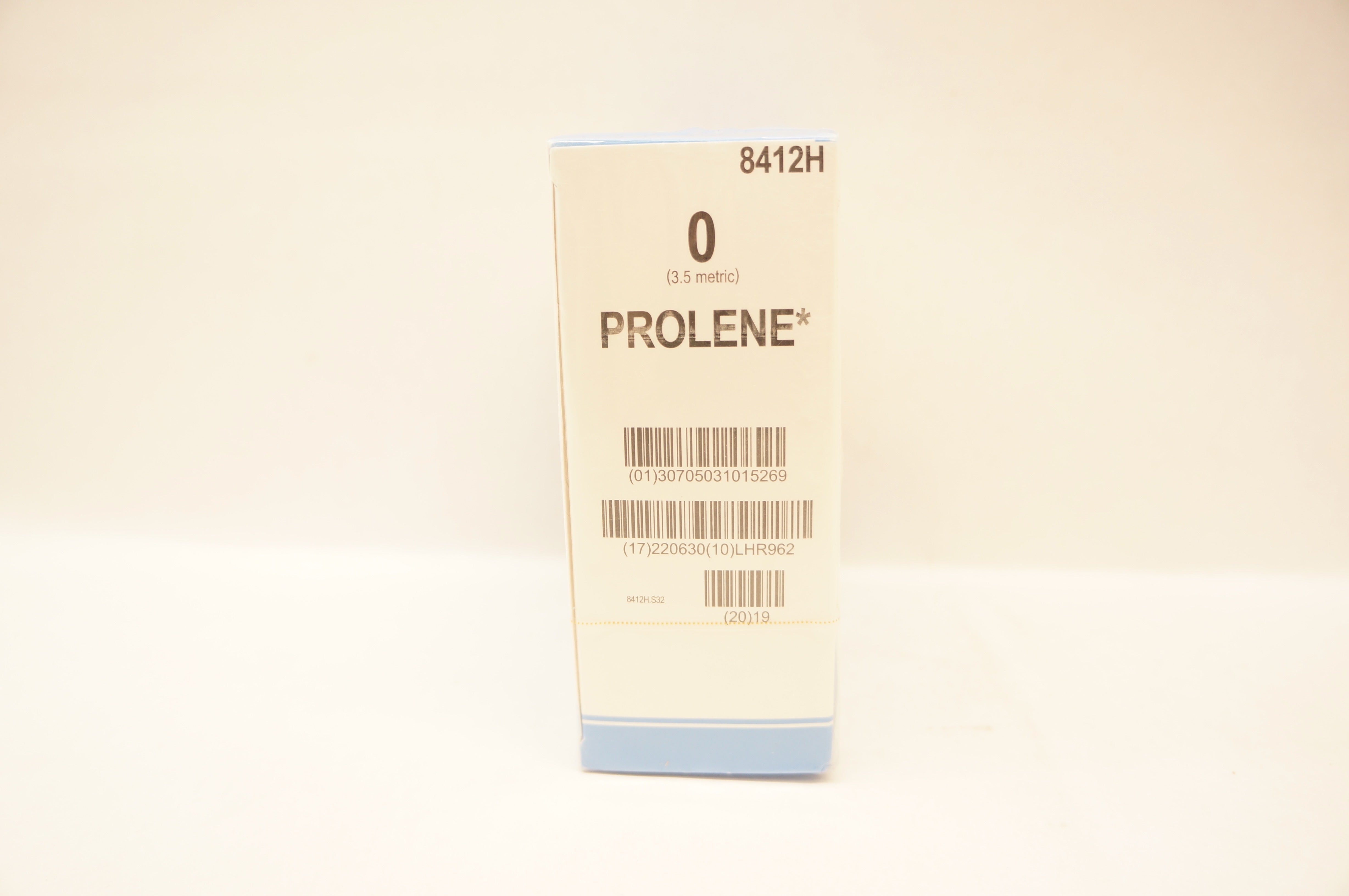 Ethicon 8412H 0 PROLENE CT-2, 26mm 1/2c Taper, 30inch (x) - Box of 36