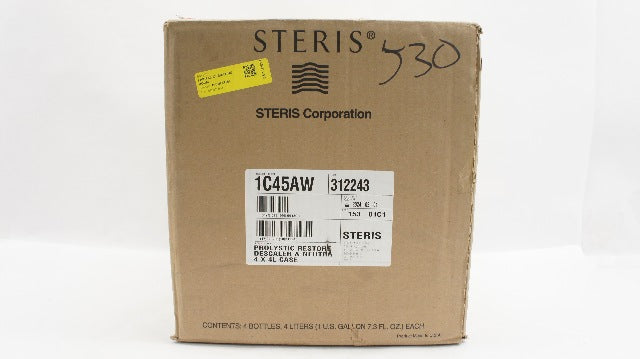 Steris 1C45AW Prolystica Restore Descaler & Neutralizing Detergent 4L- Case of 4
