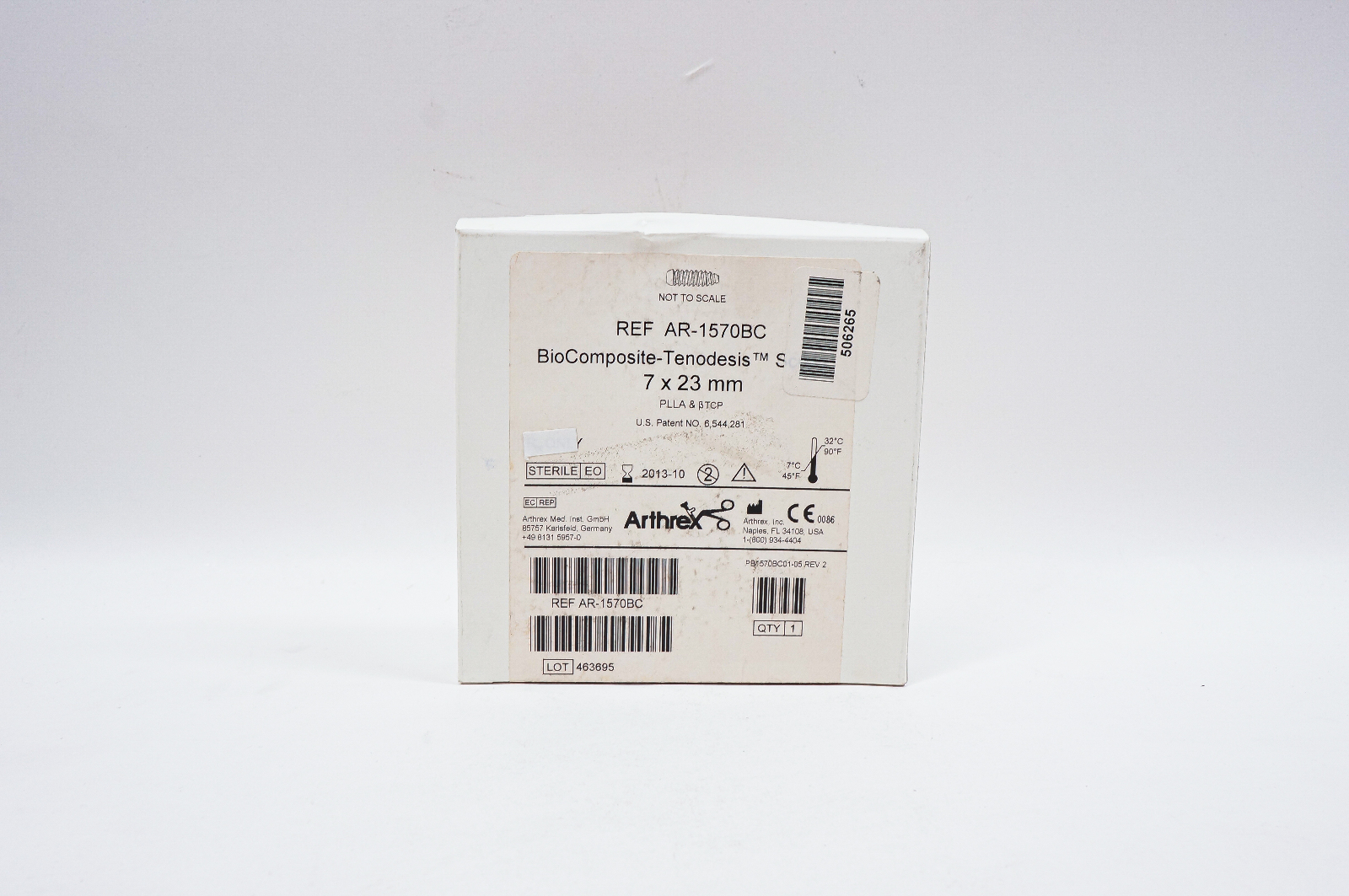 Arthrex AR-1570BC BioComposite-Tenodesis Screw 7 x 23mm (x)