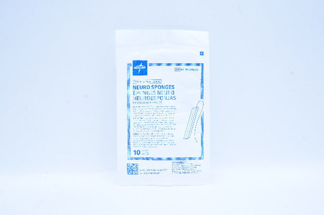 Medline NEUROSPNG13 Neuro Sponges 1 x 1 inch - Pack of 10