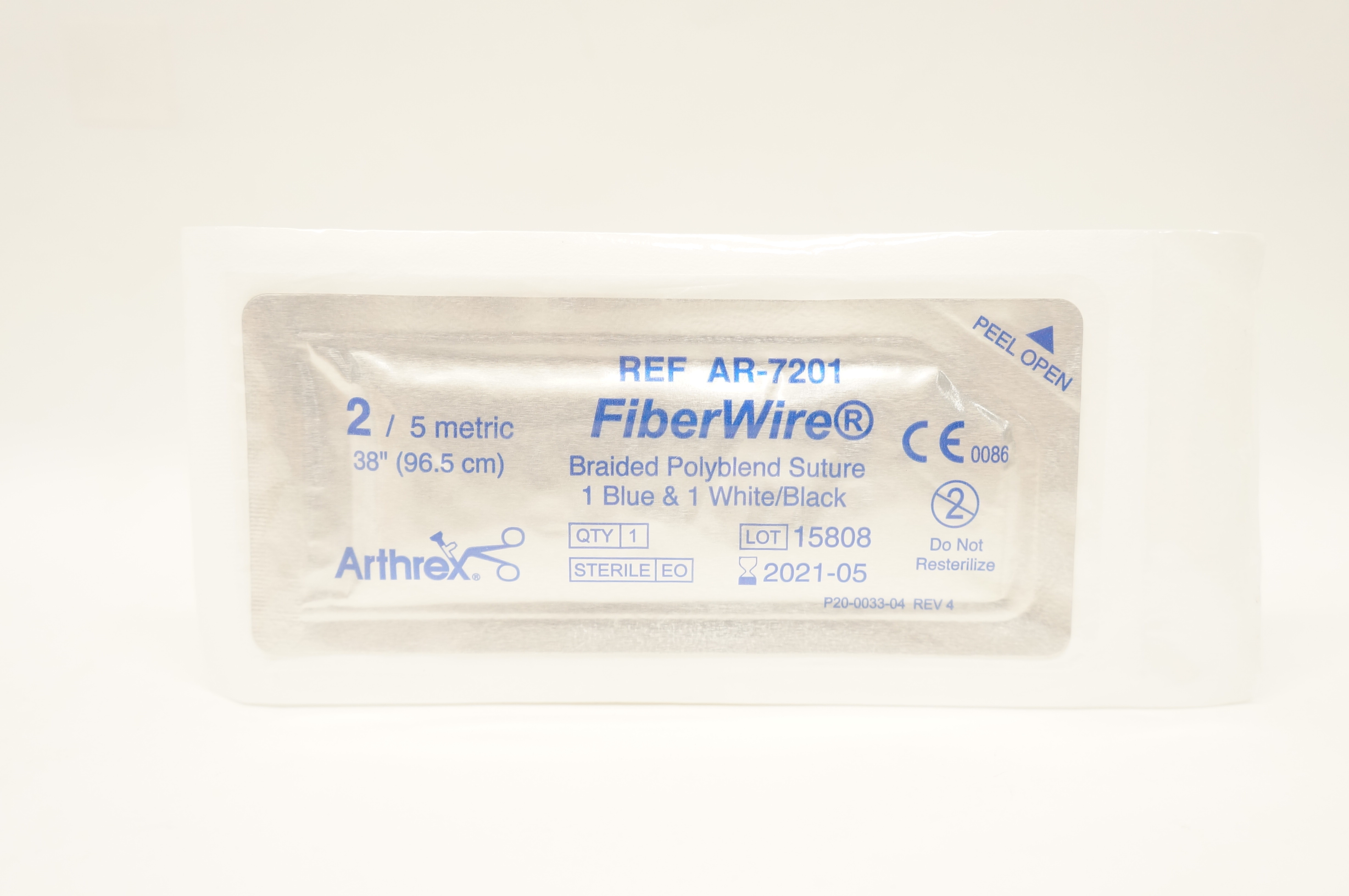 Arthrex AR-7201 2 FIBERWIRE Braided Polyblend Stre. 38inch (x)
