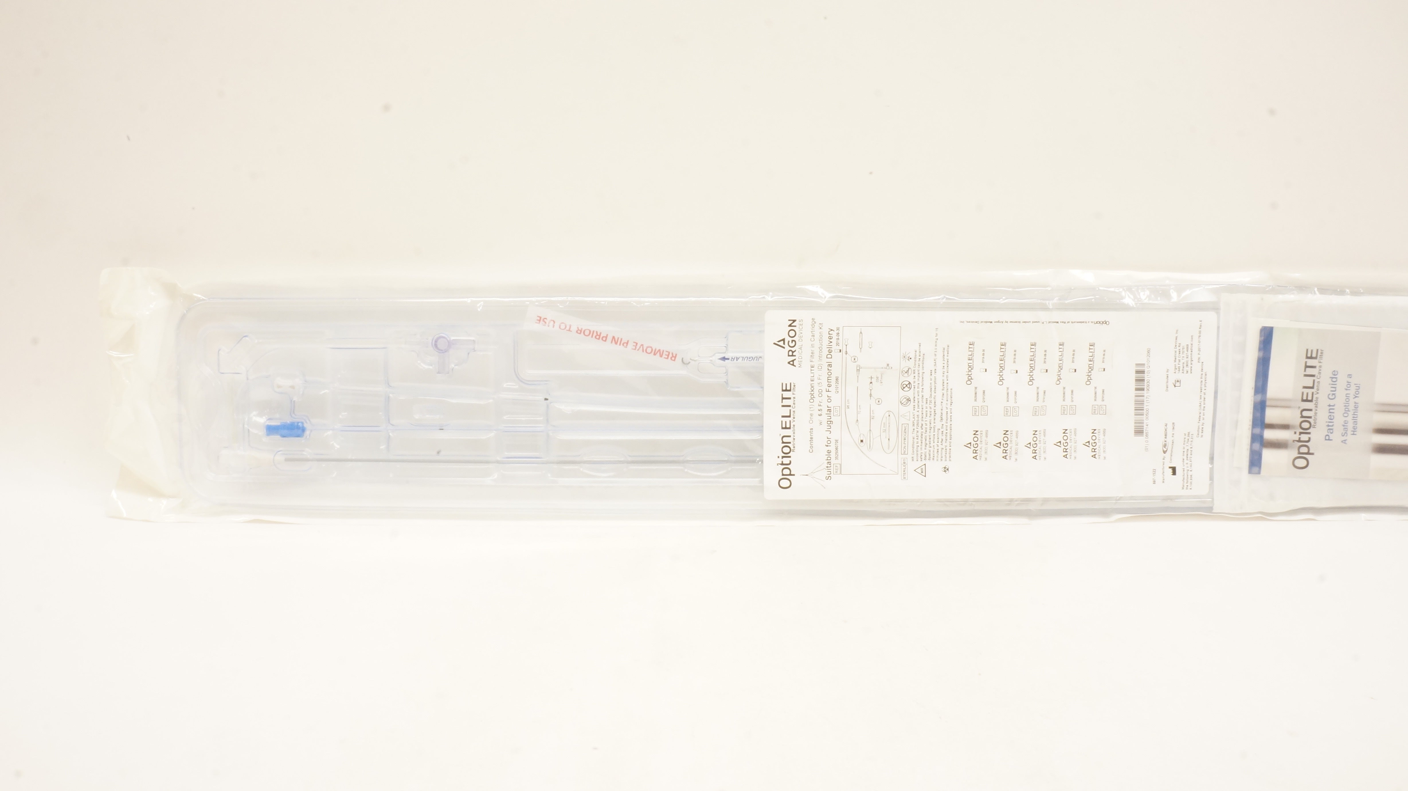 Argon 352506070E Option Elite Retrievable Vena Cava Filter 6.5Fr OD (x)