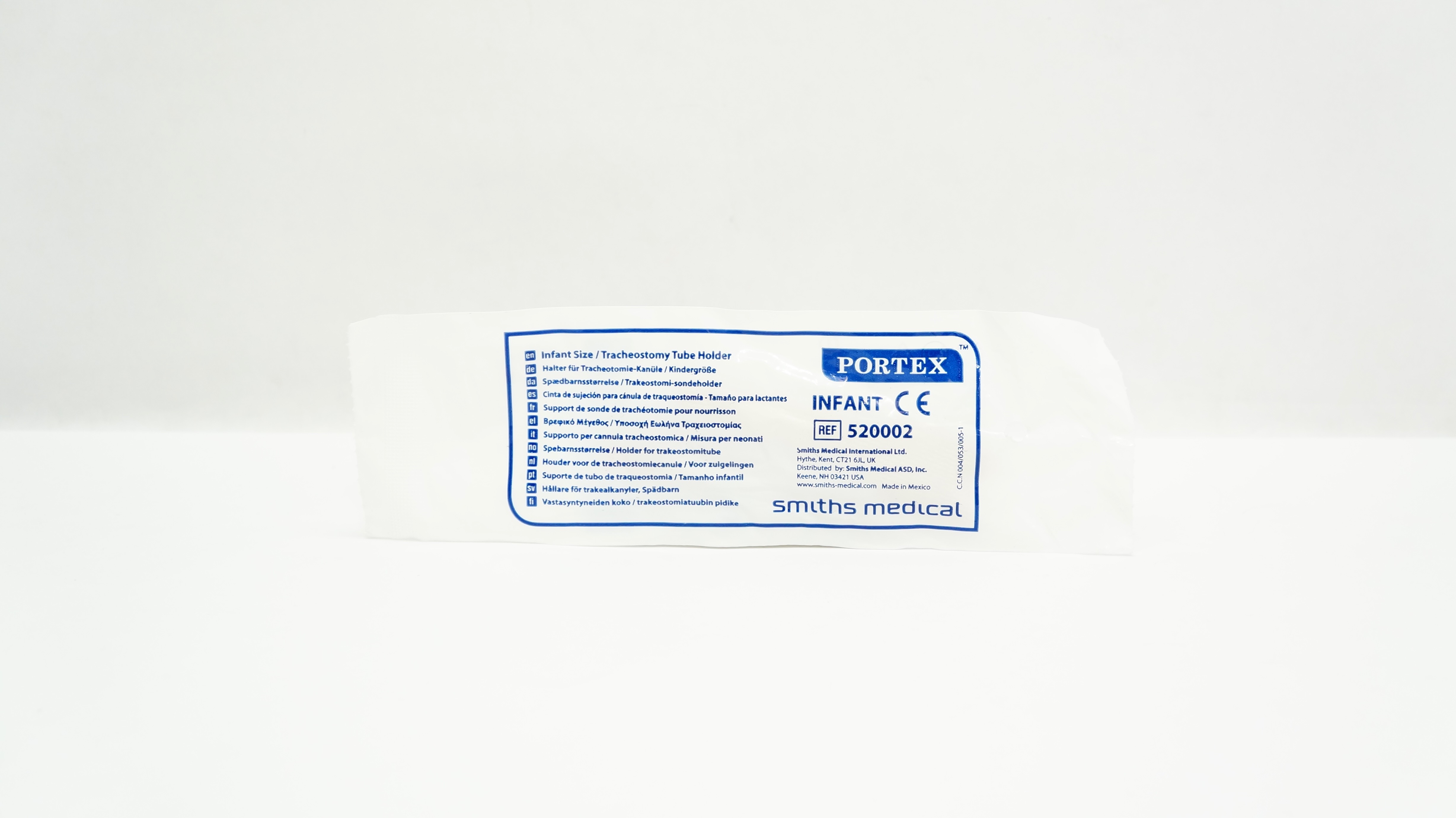 Smiths Medical 520002 Portex Infant Size Tracheostomy Tube Holder (x)