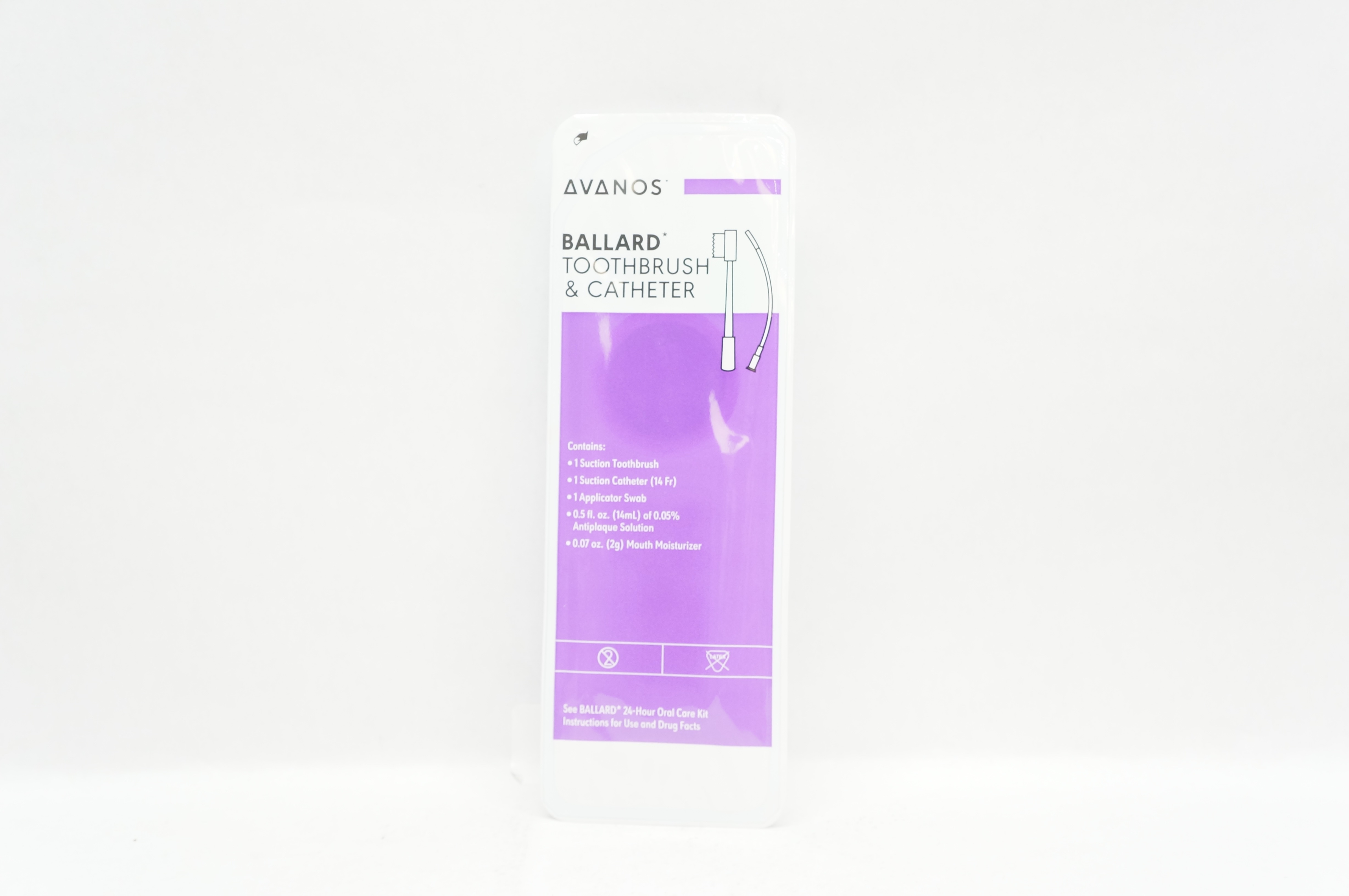 Avanos Ballard Toothbrush & Cath. 14Fr