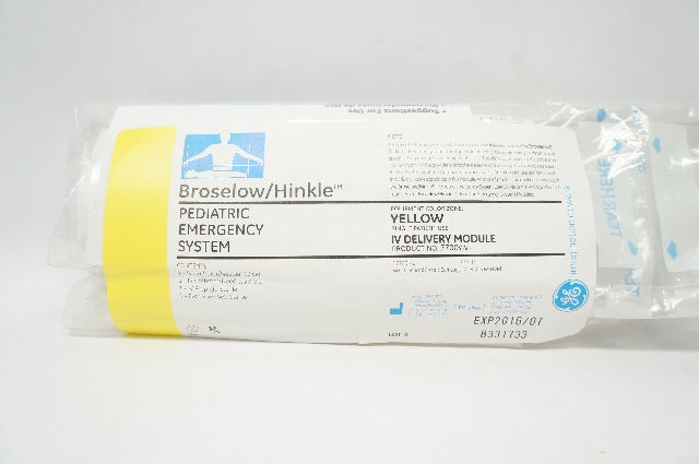 GE 7700YIV Vital Signs Broselow/Hinkle Pediatric Emergency System Yellow (x)