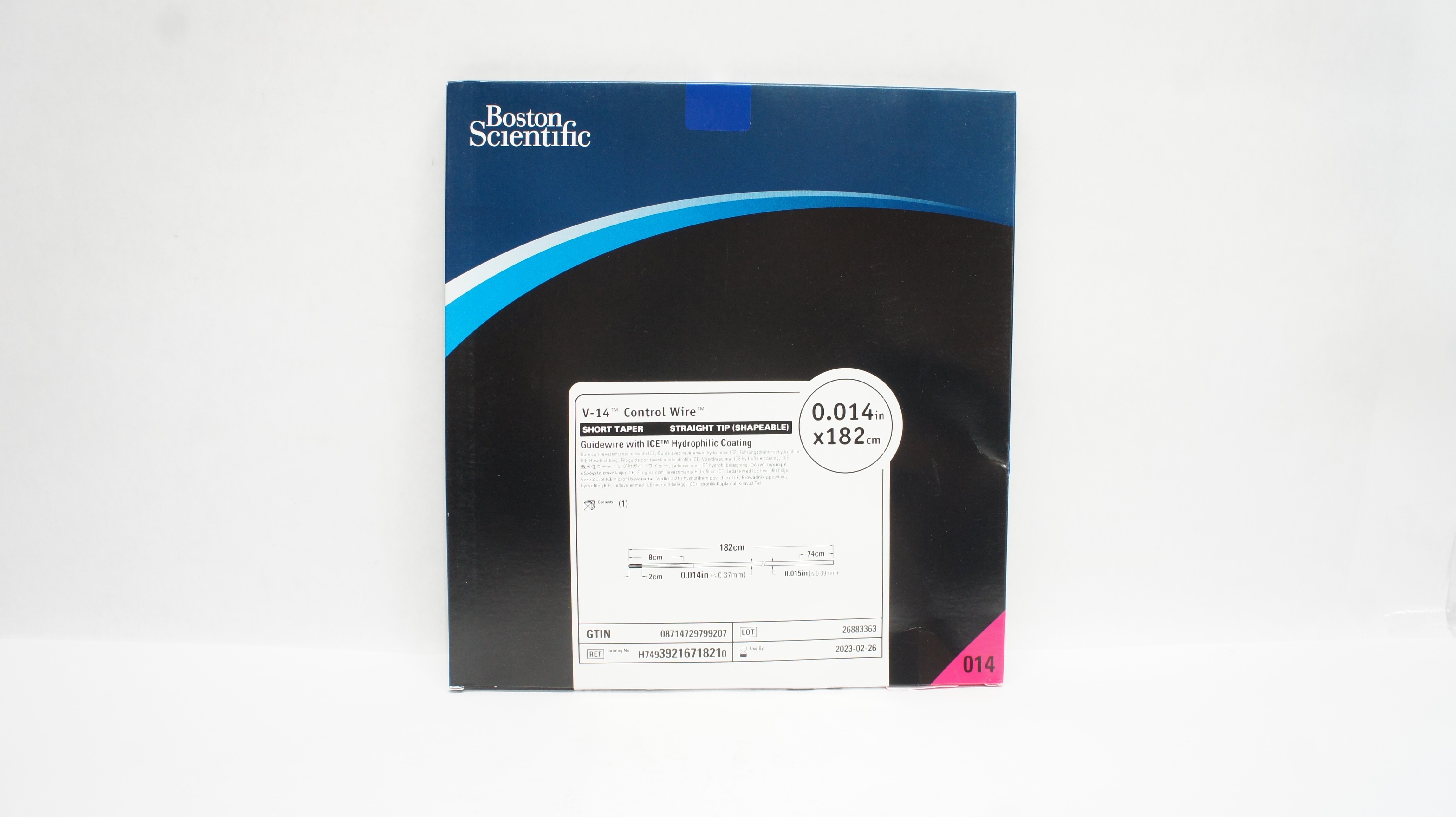 Boston Scientific H74939216718210 Control-Wire Guidewire 0.014inch x 182cm (x)