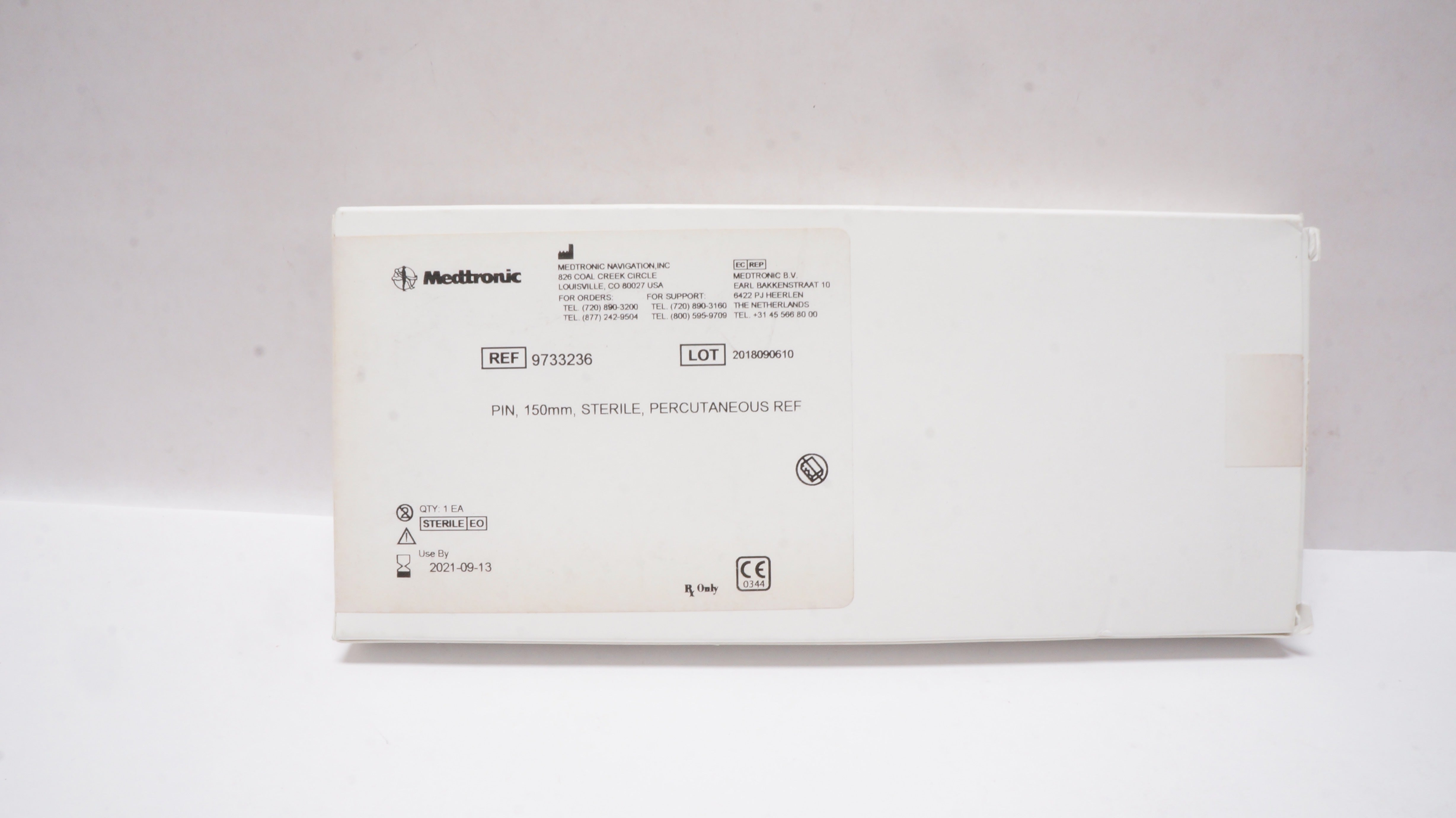 Medtronic 9733236 PIN 150mm, Sterile, Percutaneous Ref (x)