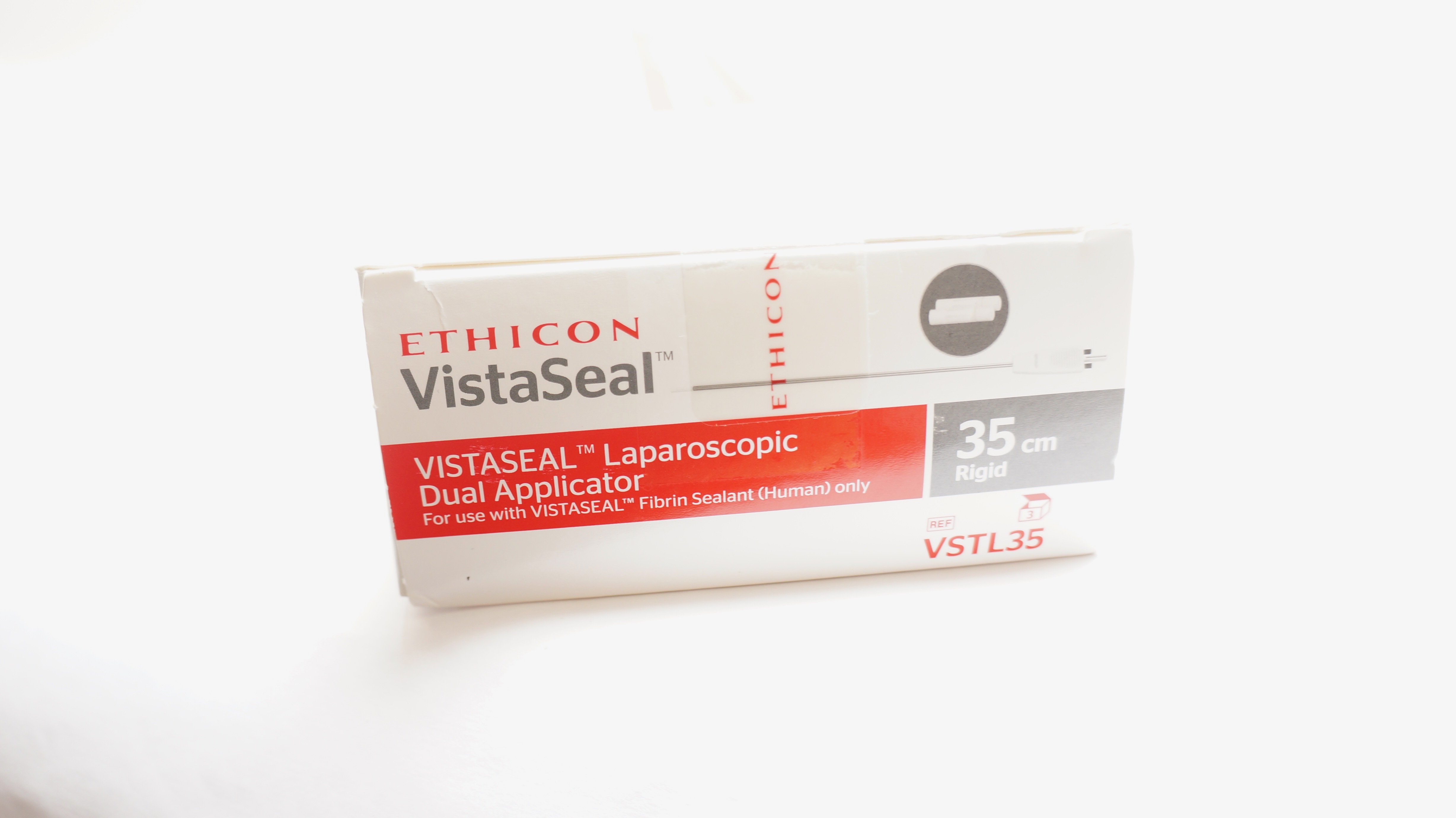 Ethicon VSTL35 VistaSeal Laparoscopic Dual Applicator, Rigid, 35cm