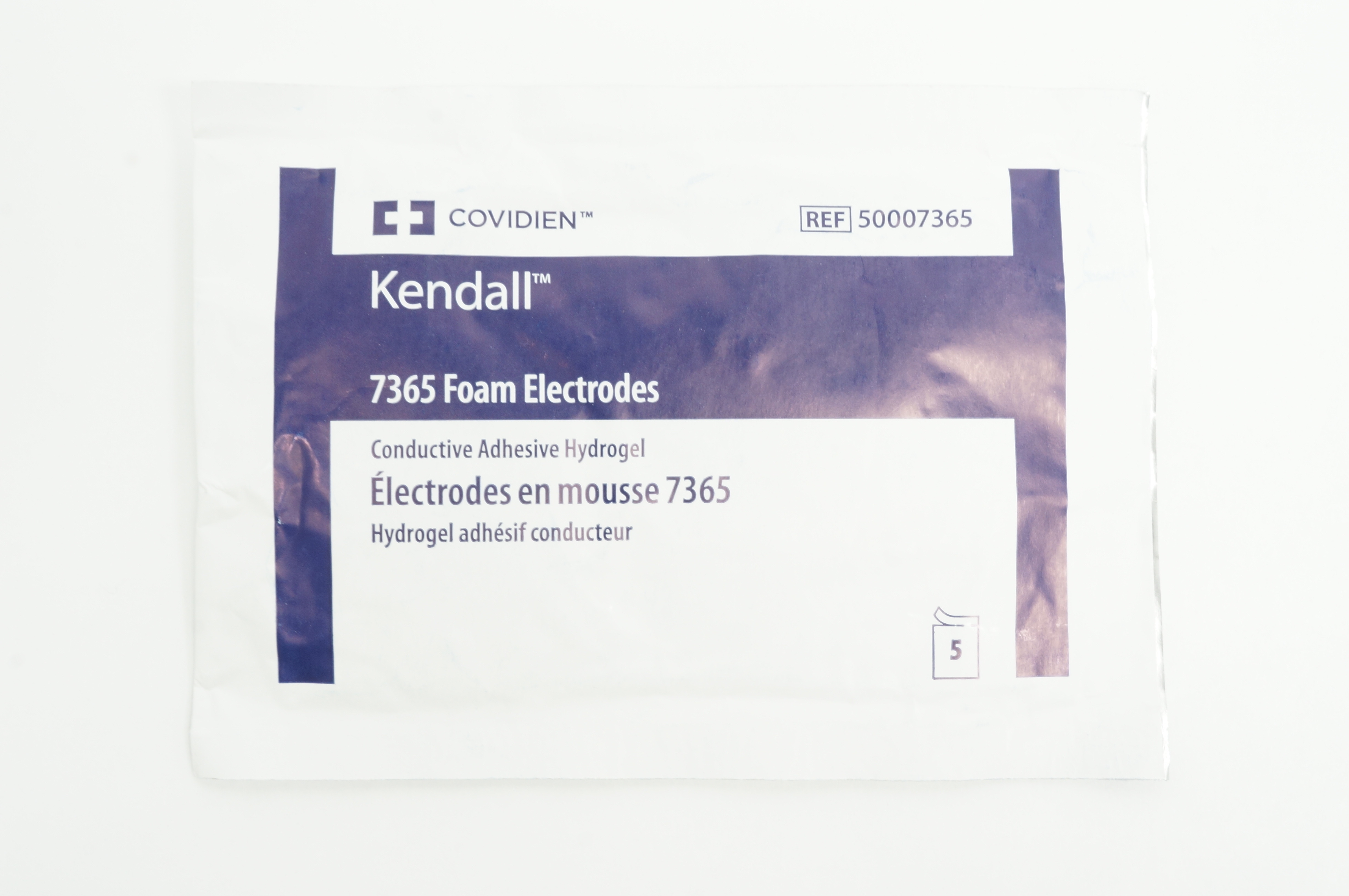 Covidien 50007365 Kendall 7365 Foam Electrodes - Pack of 5