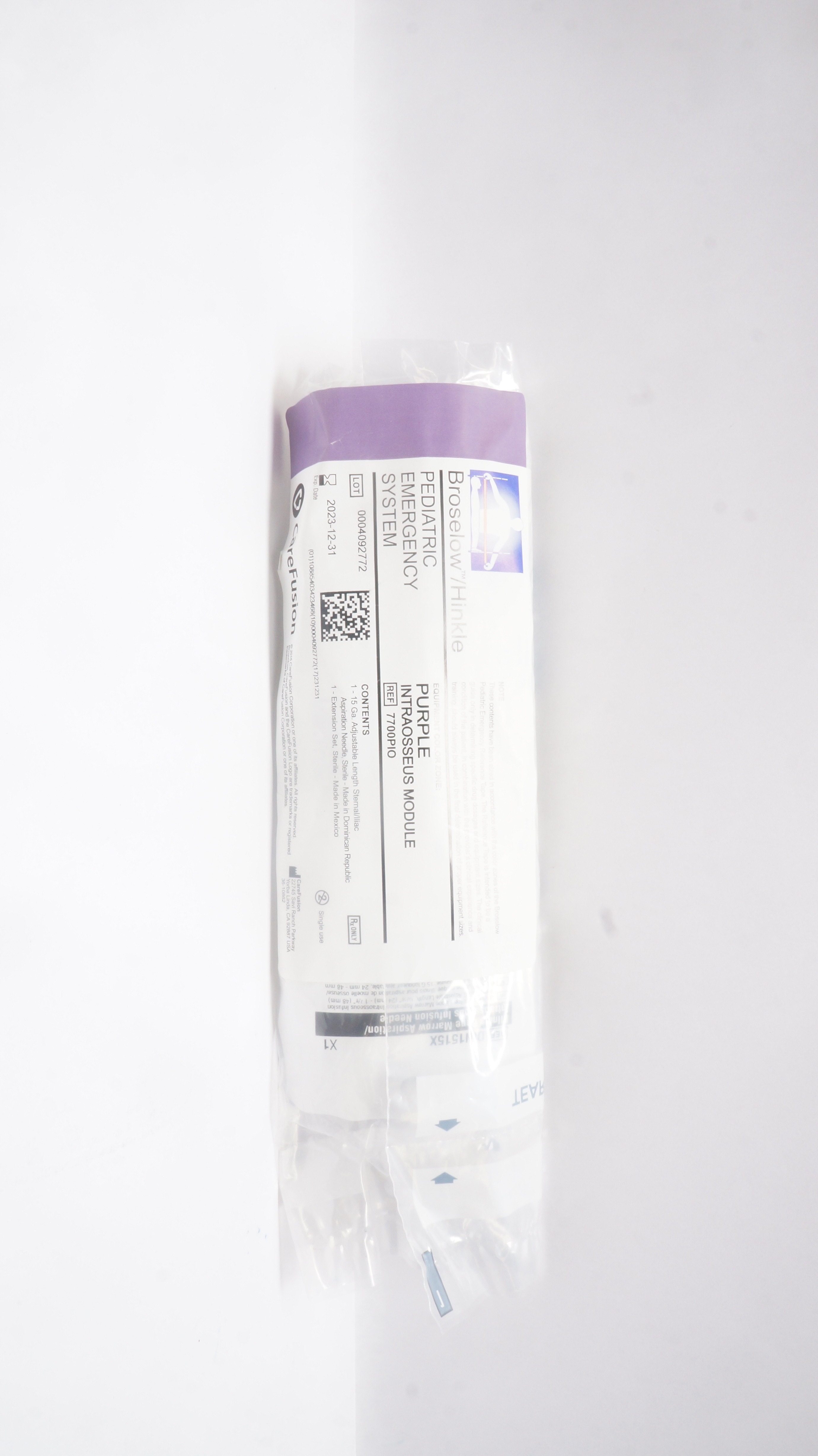 CareFusion 7700PIO Broselow/Hinkle Pediatric Emergency System Intraosseus Module