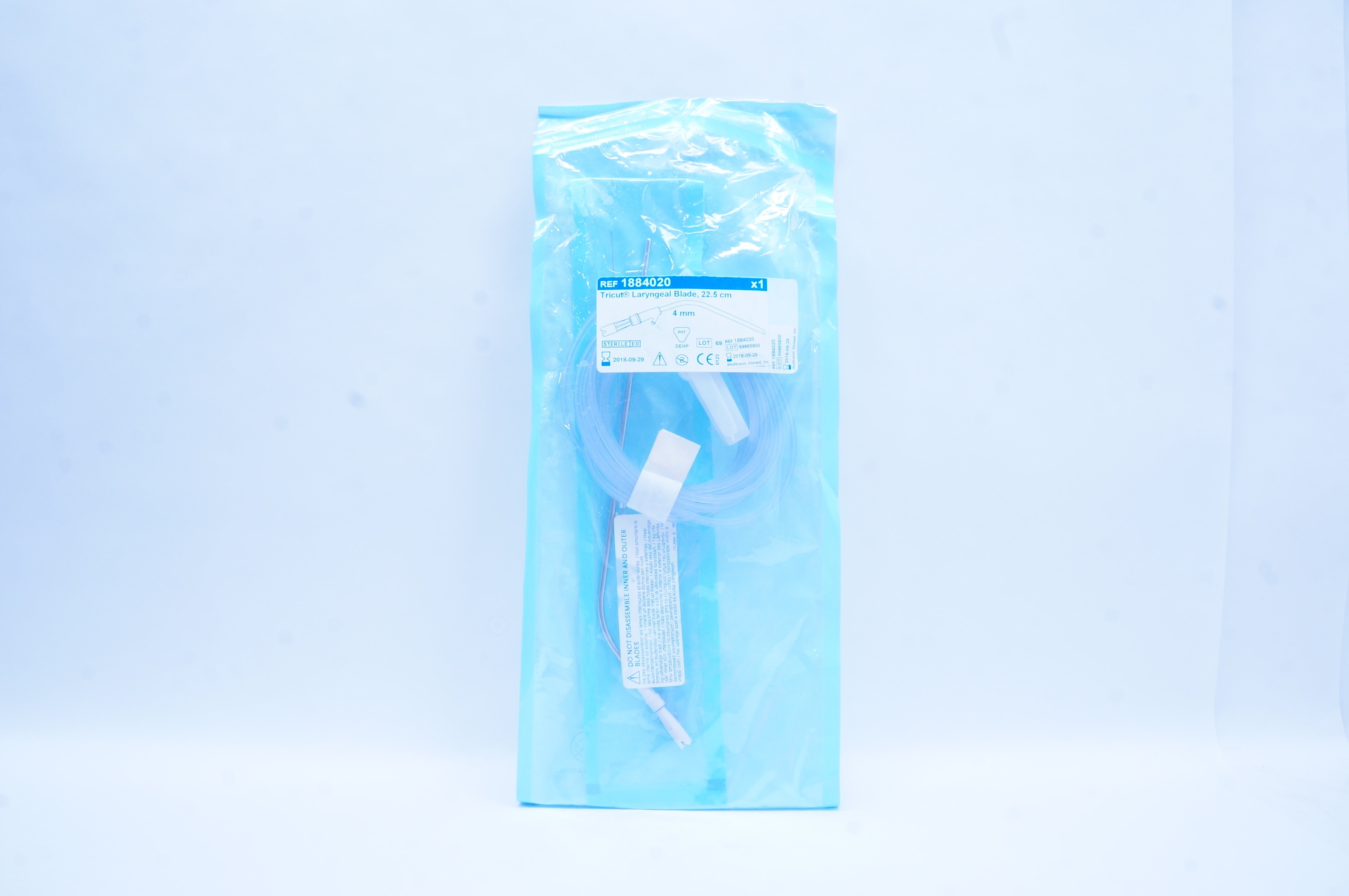 Medtronic Xomed 1884020 Tricut Laryngeal Blade 22.5cm x 4mm (x)
