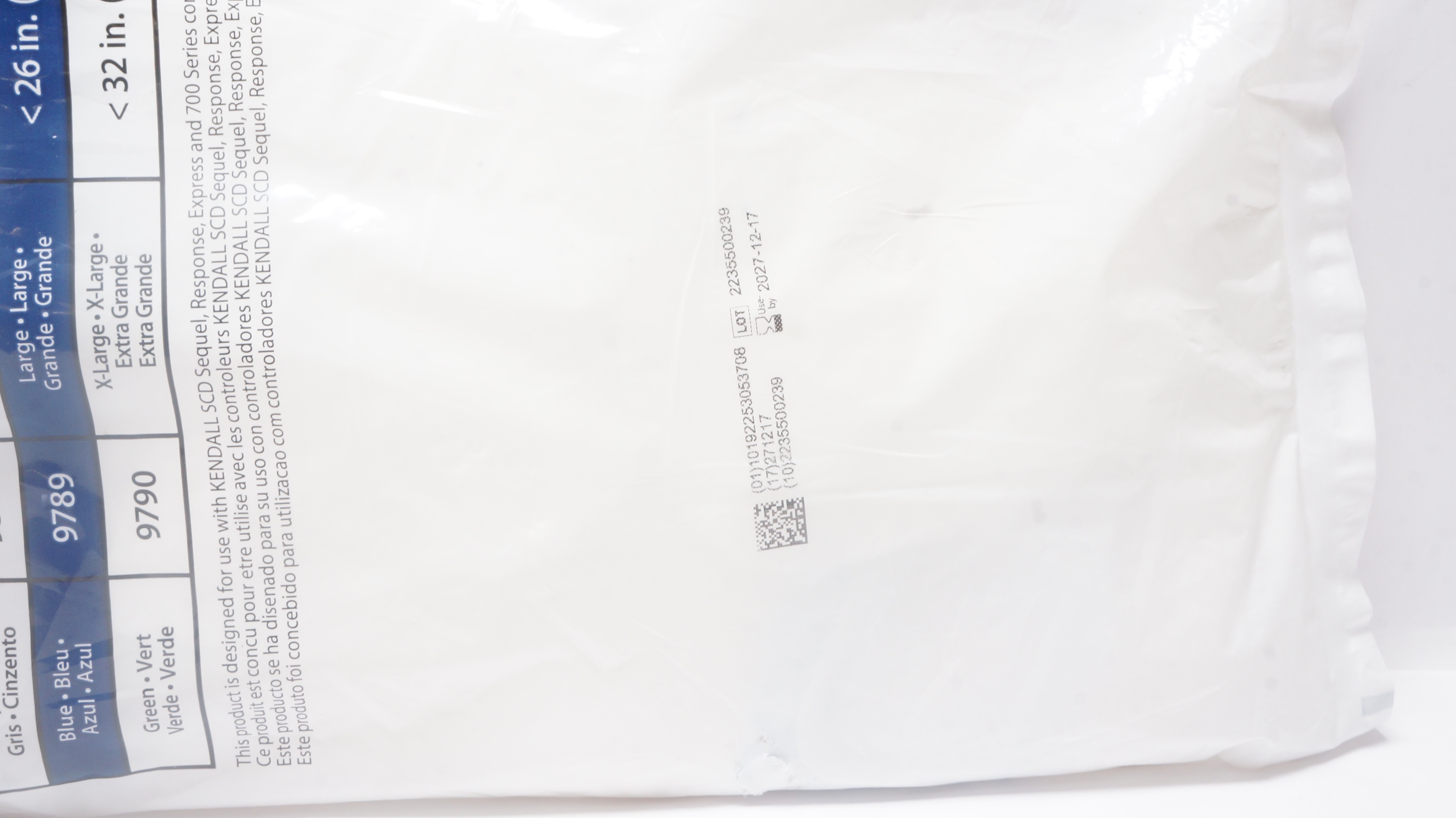 Cardinal Health 9789 Kendall SCD Express Sleeves Knee Length