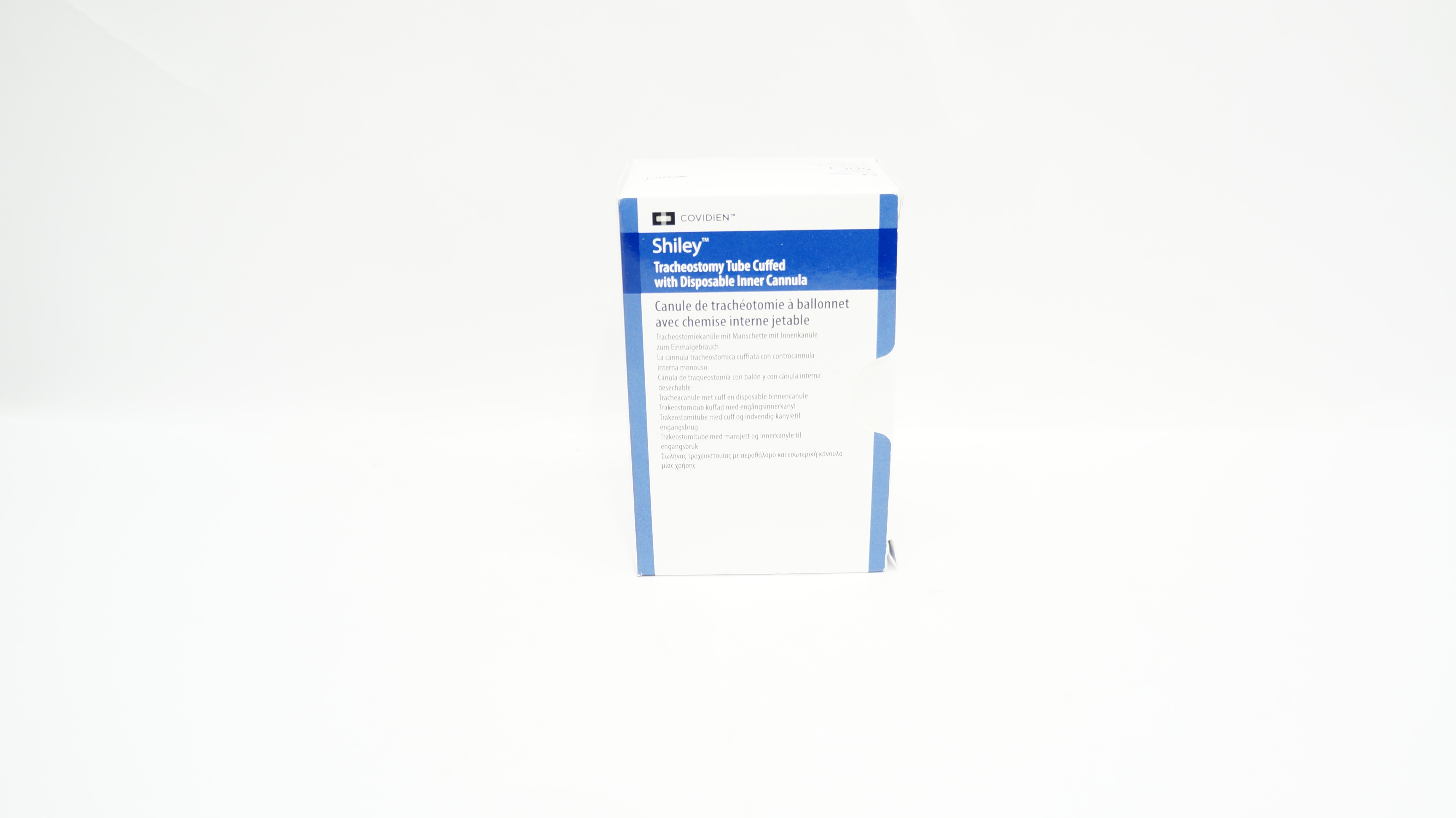Covidien 6DCT Shiley Tracheostomy Tube Cuffed 6.4 I.D. x 10.8 O.D. x 24.0 x 74mm
