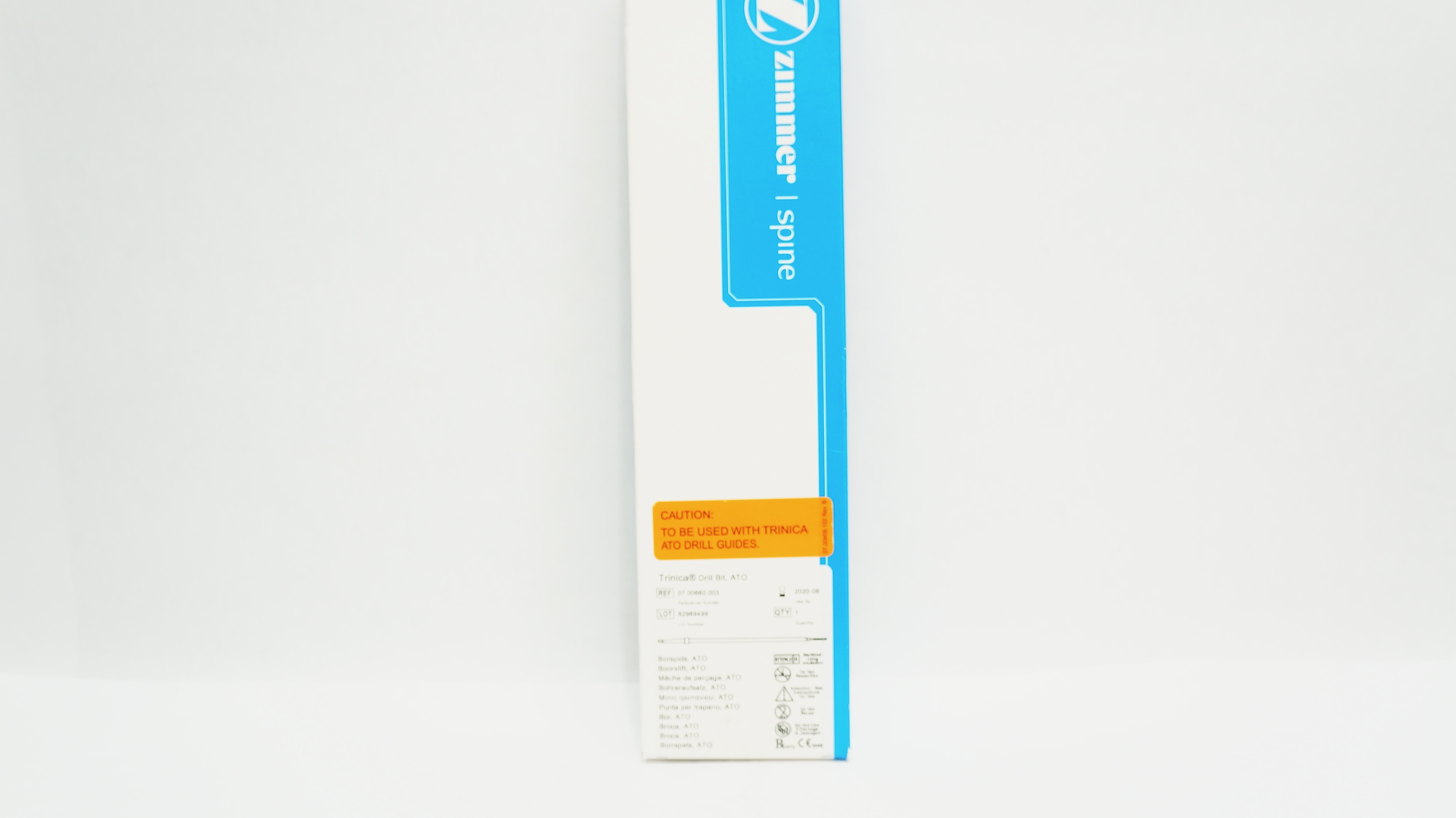 Zimmer 07.00660.003 Trinica Drill Bit, ATO, Stainless Steel (x)