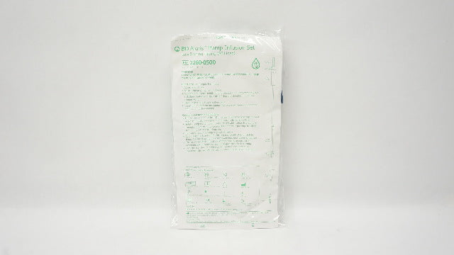BD 2260-0500 Alaris Pump Infusion Set Low Sorbing Tubing 20 Drops per ml