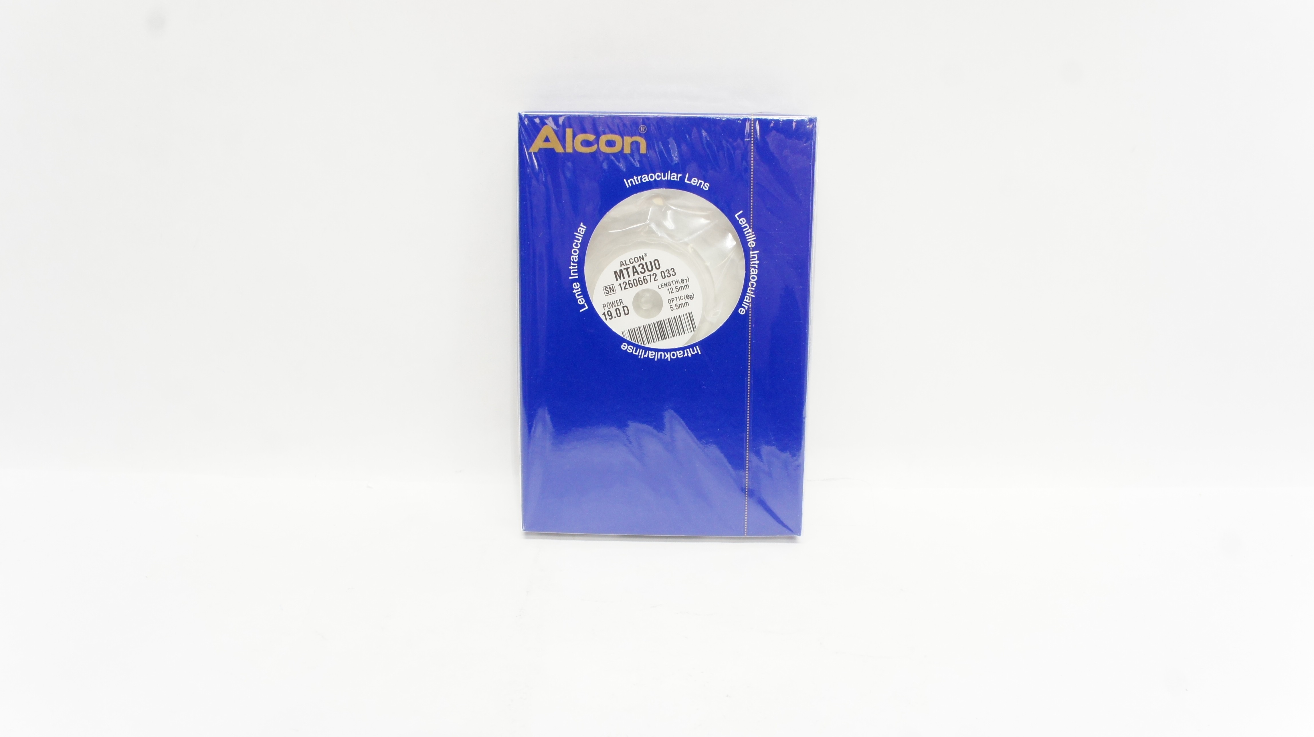 Alcon Laboratories MTA3U0 Intraocular Lens 19.0 D x 5.5mm x 12.5mm (x)
