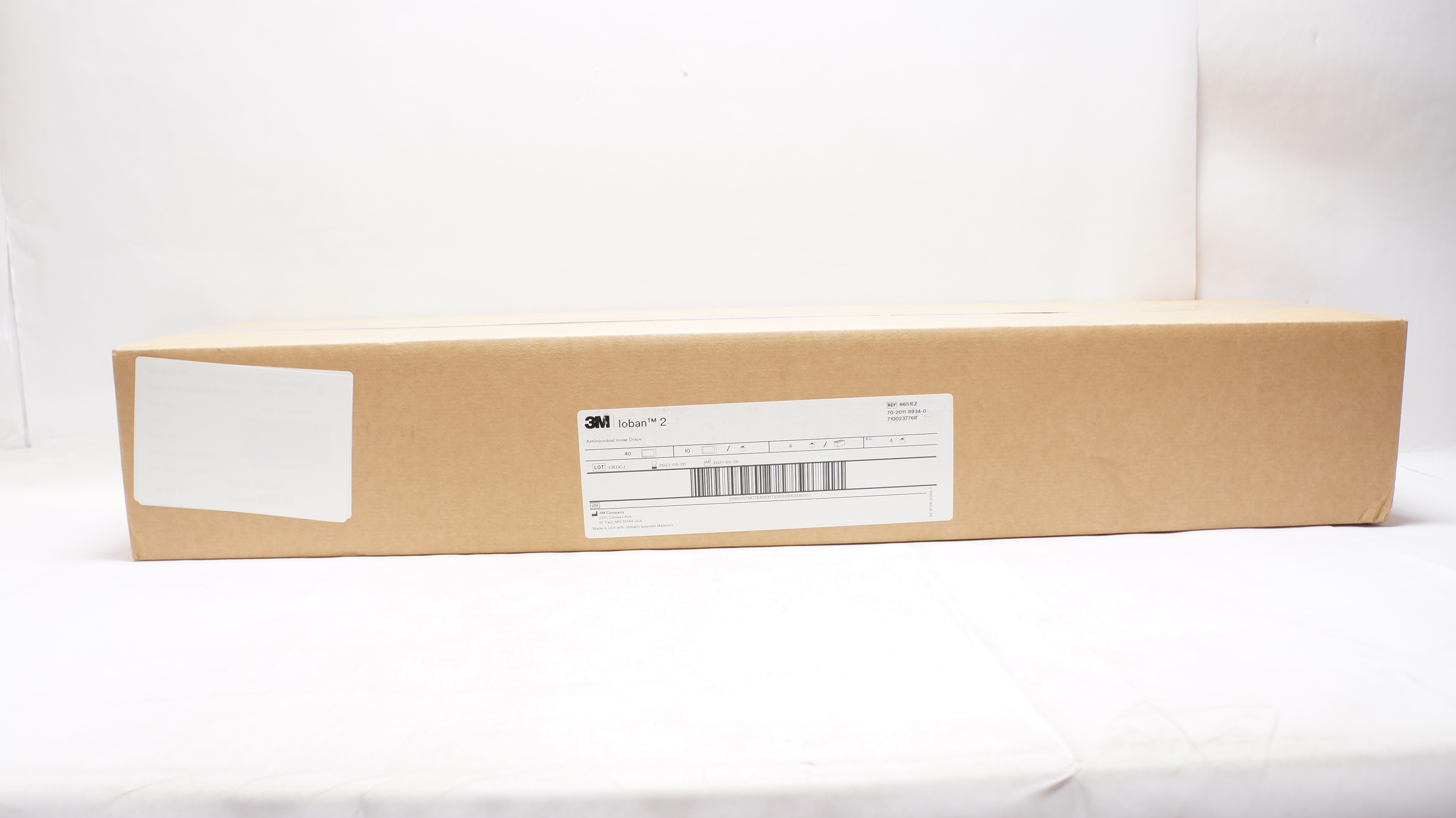 3M 6651EZ Loban 2 Antimicrobial Incise Drape 23 inch x 33 inch (x)- Case of 40
