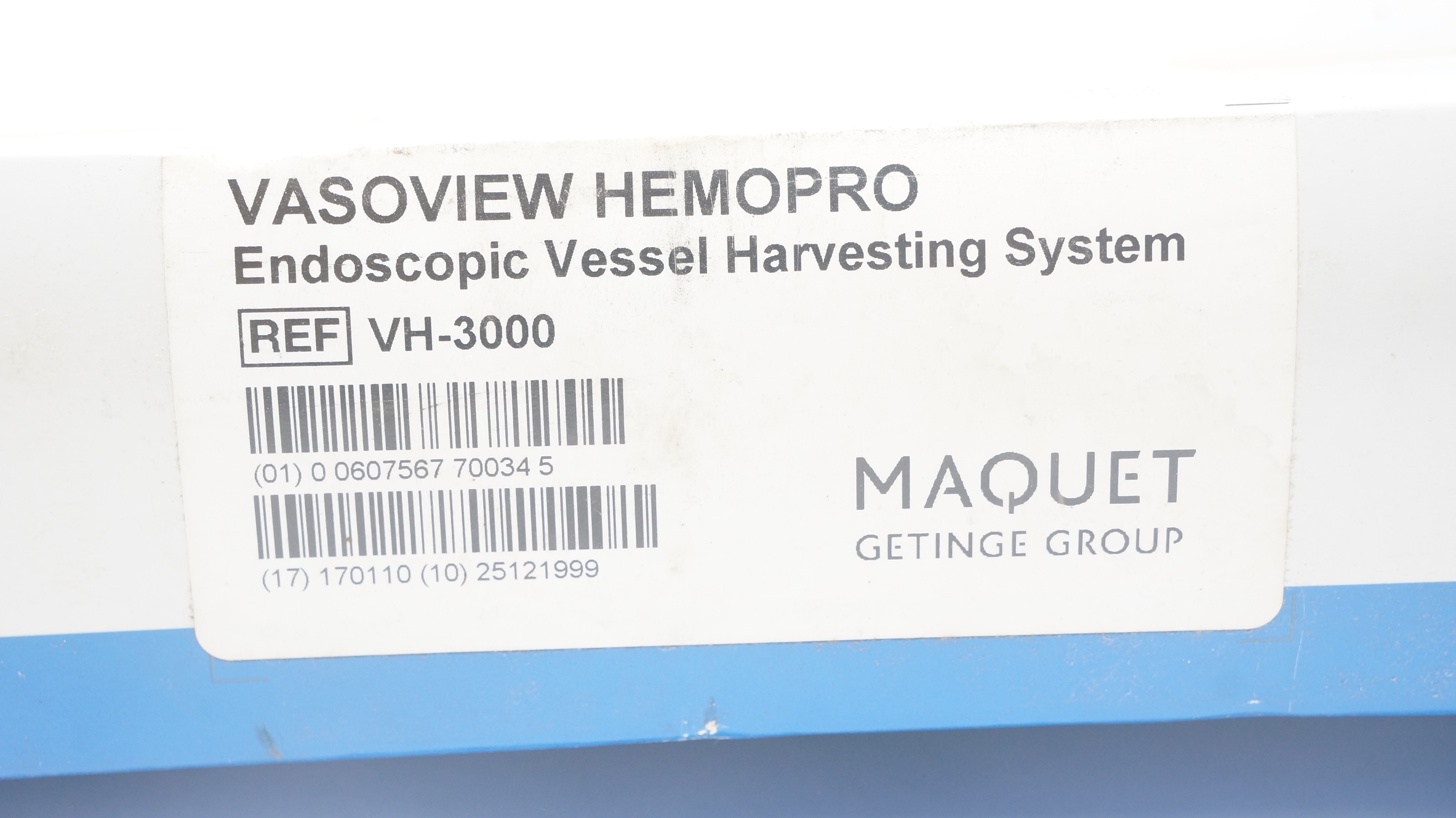Maquet VH-3000 VasoView Hemopro Endoscopic Vessel Harvesting System (x)
