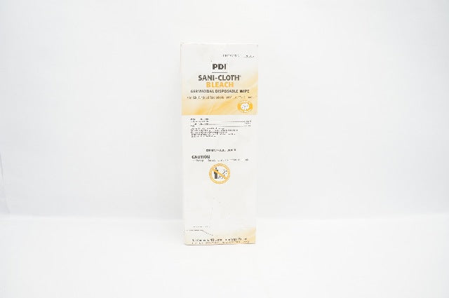 PDI U26595 SANI-CLOTH Bleach Germicidal Disposable Wipe 11.5x11.75inch-Box of 40
