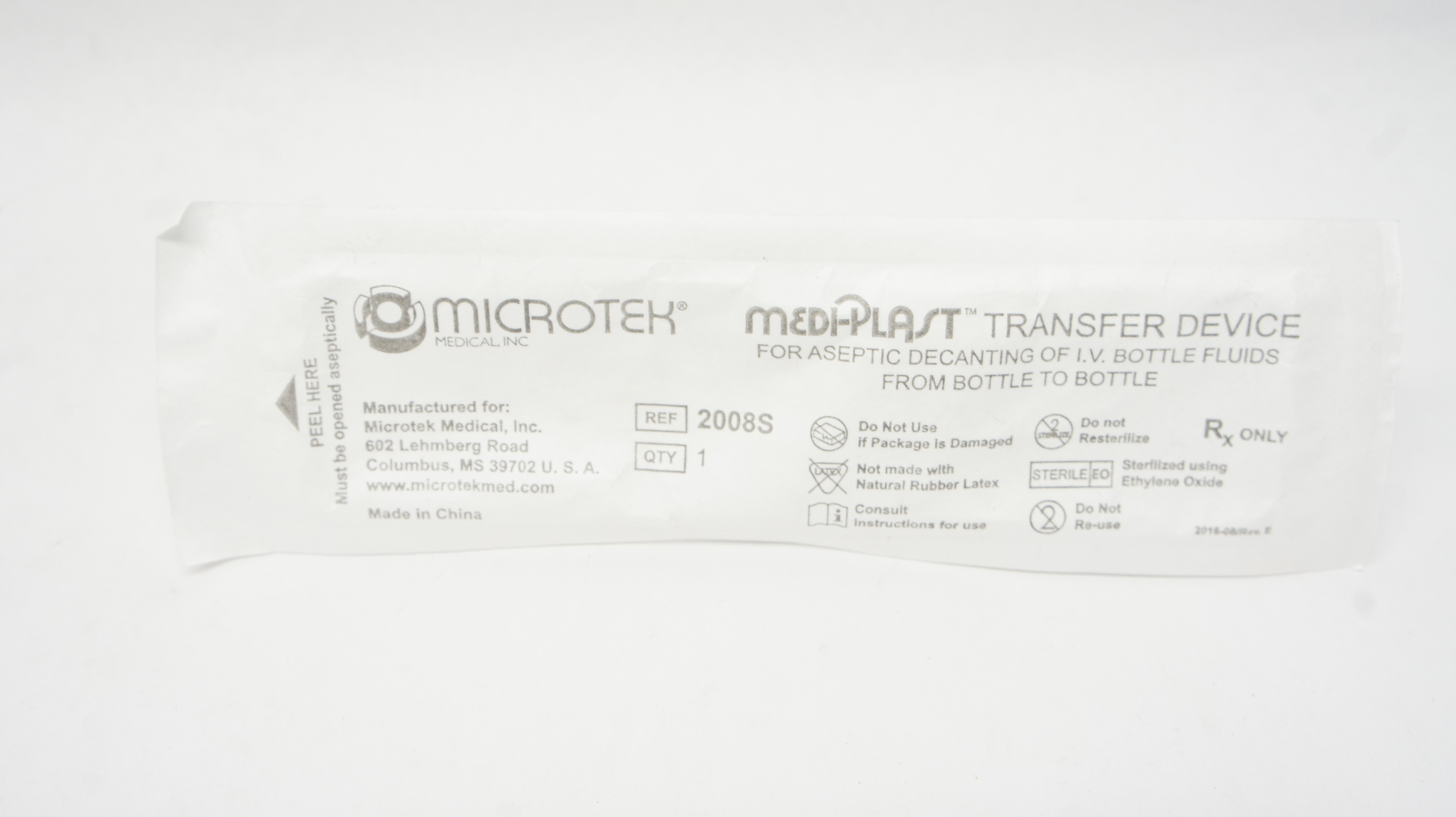 Microtek 2008S Medi-Plast Transfer Device