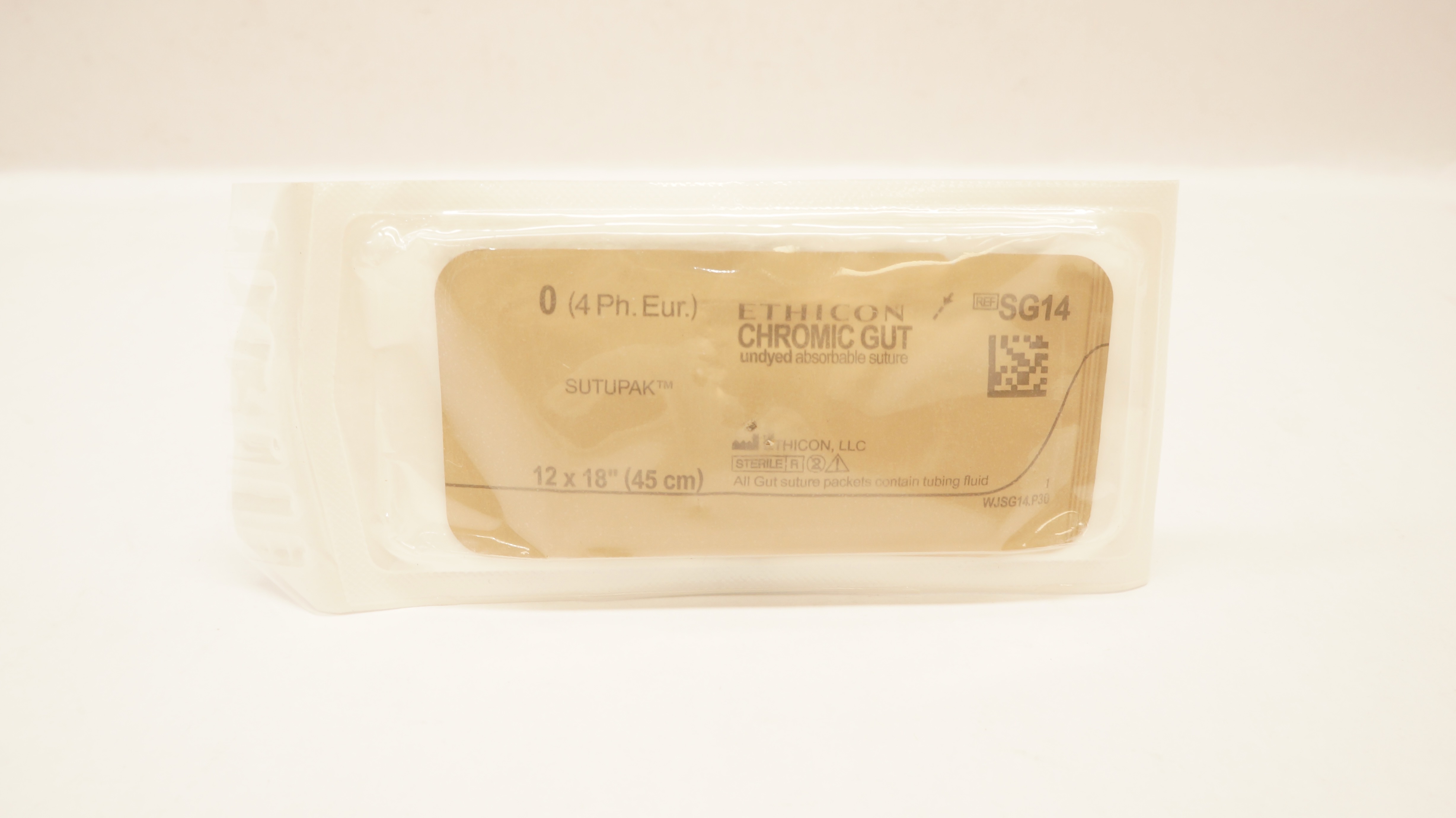 Ethicon SG14 0 Chromic Gut, 18inch (x) - Pack of 12