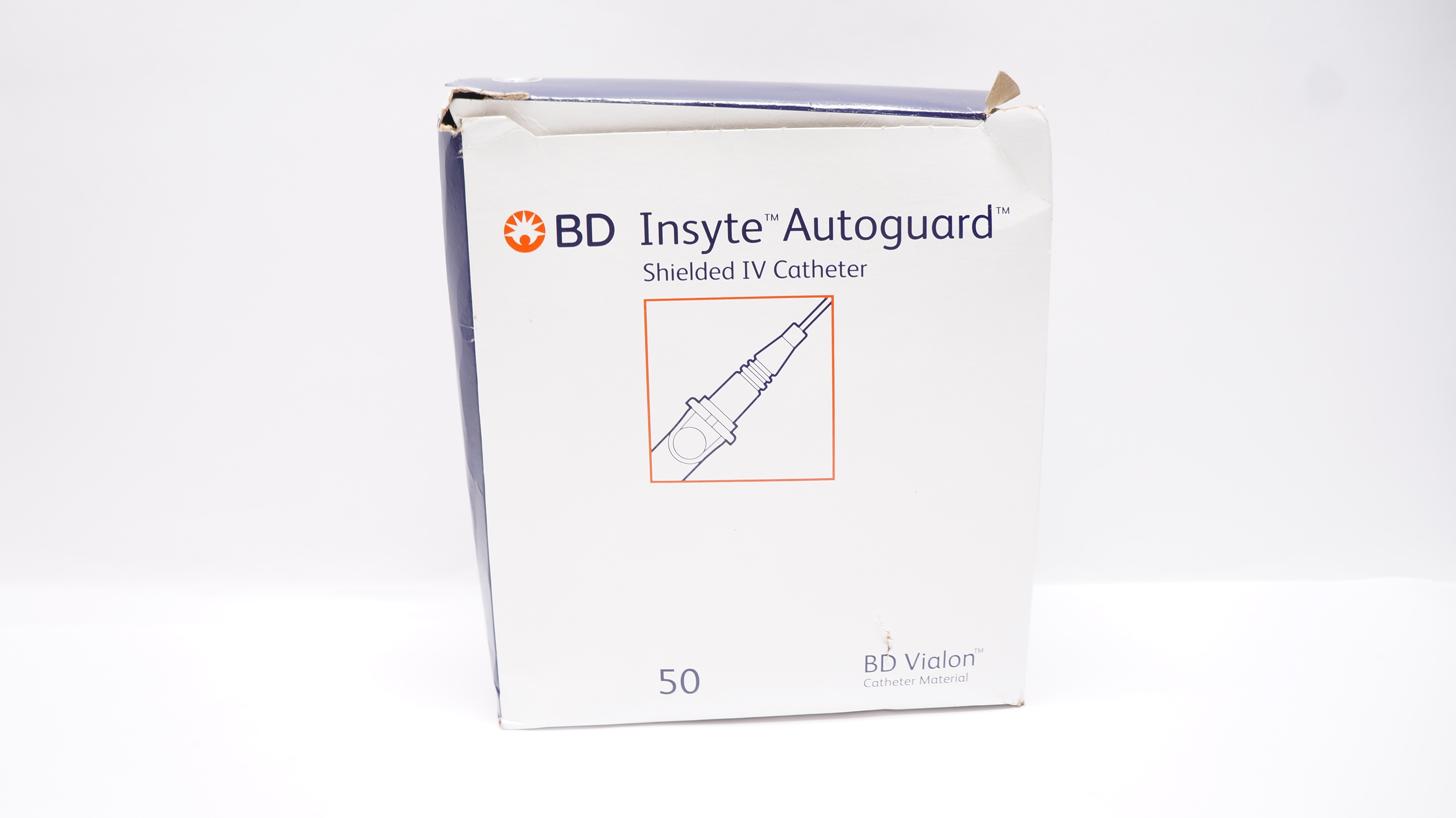 BD 381423 Insyte Autoguard Shielded IV Cath. 22Ga x 1inch, 35ml/min ...