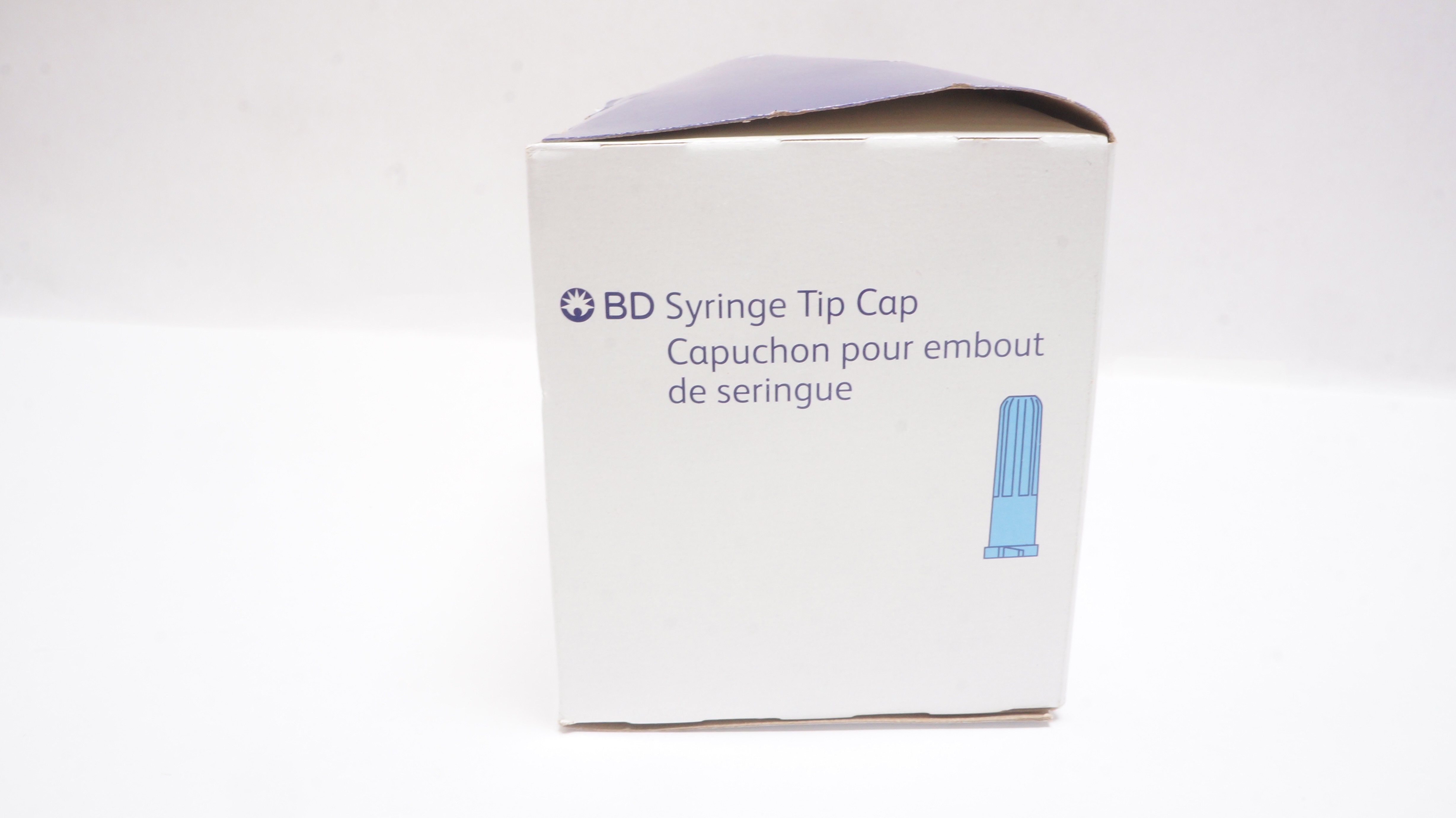 BD 305819 Syringe Tip Cap - Box of 200