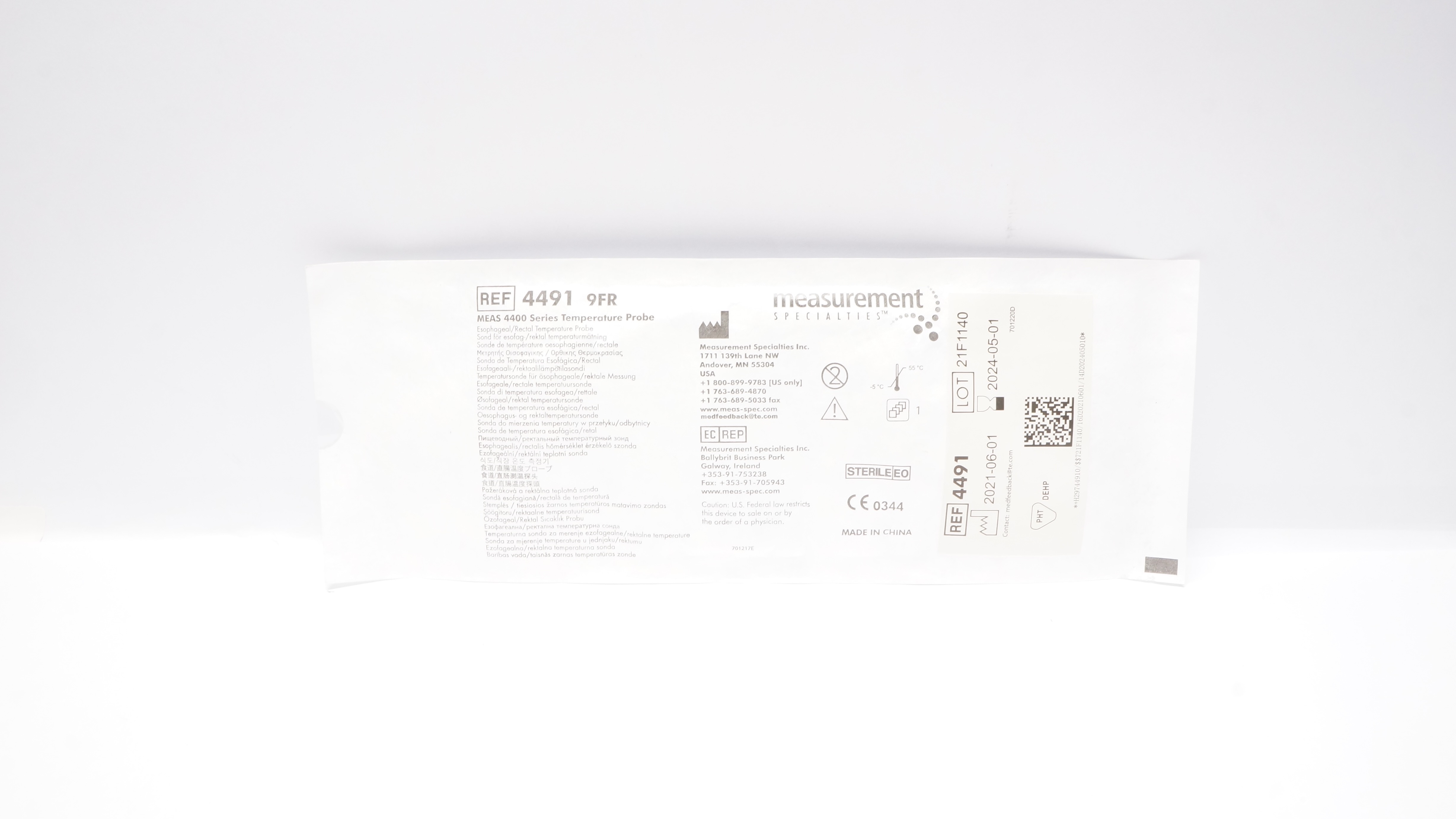 Measurement Specialties 4491 Meas 4400 Series Temperature Probe (x)