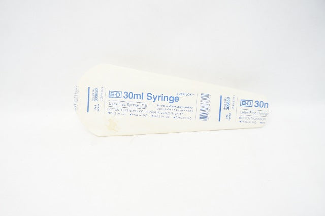 BD 309650 Luer-Lock Tip Syringe 30mL