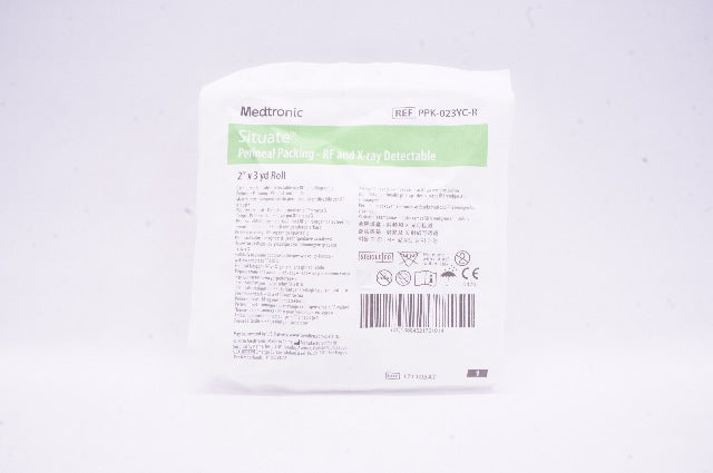 Medtronic PPK-023YC-R Situate Perineal Packing 2inch x 3yd Roll