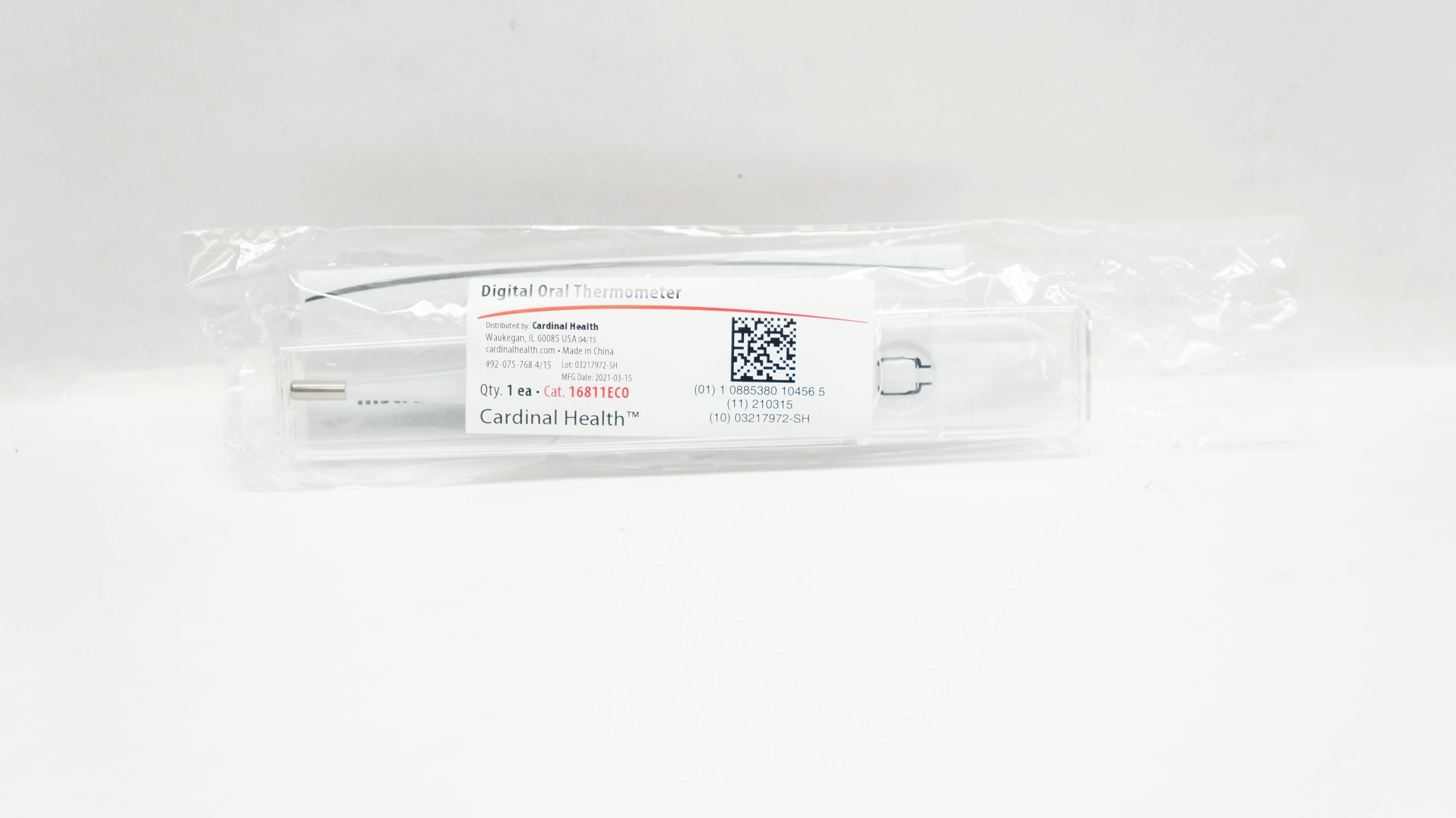 Cardinal Health 16811ECO Digital Oral Thermometer