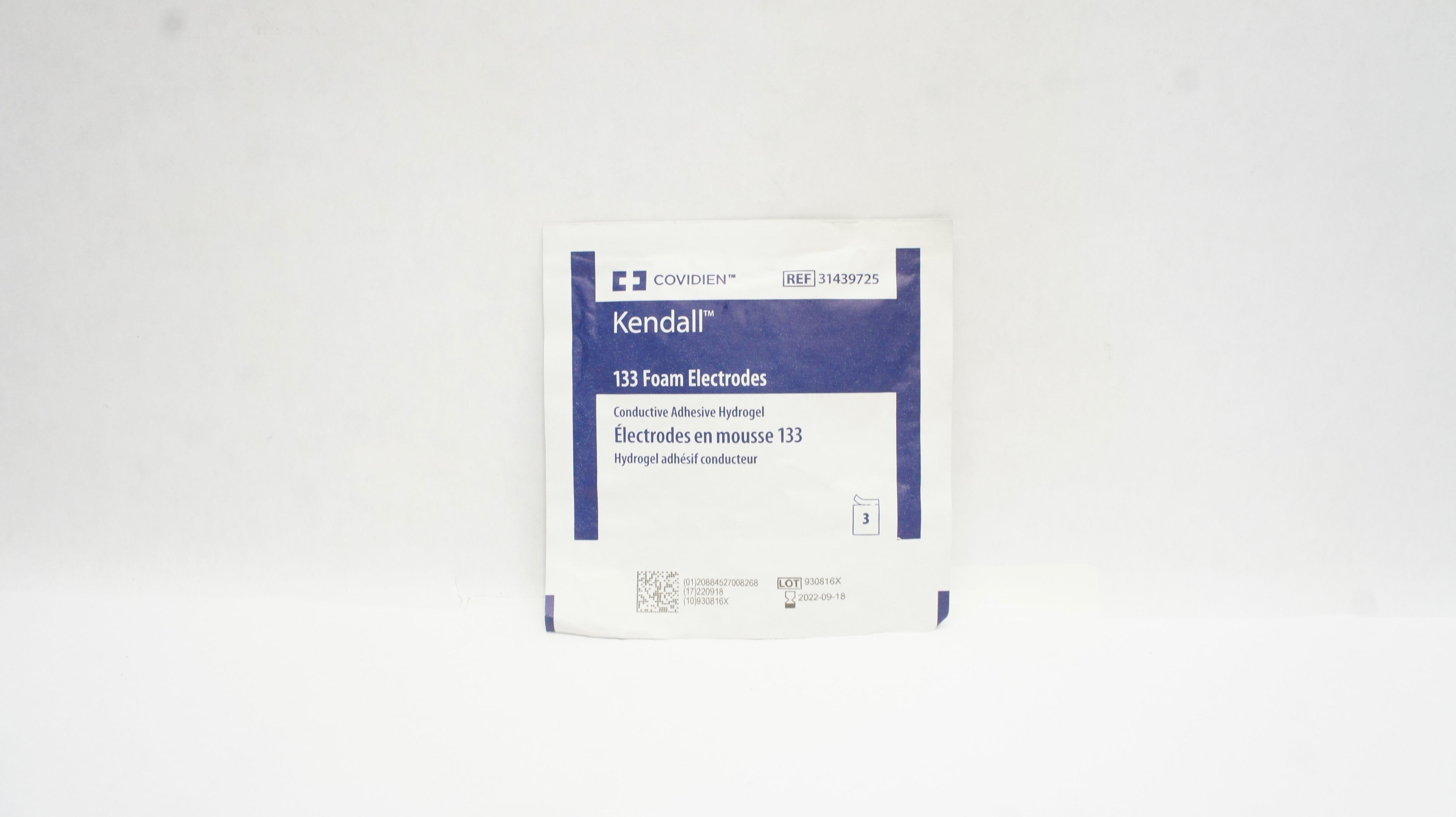 Covidien 31439725 Kendall 133 Foam Electrodes (x) - Pack of 3