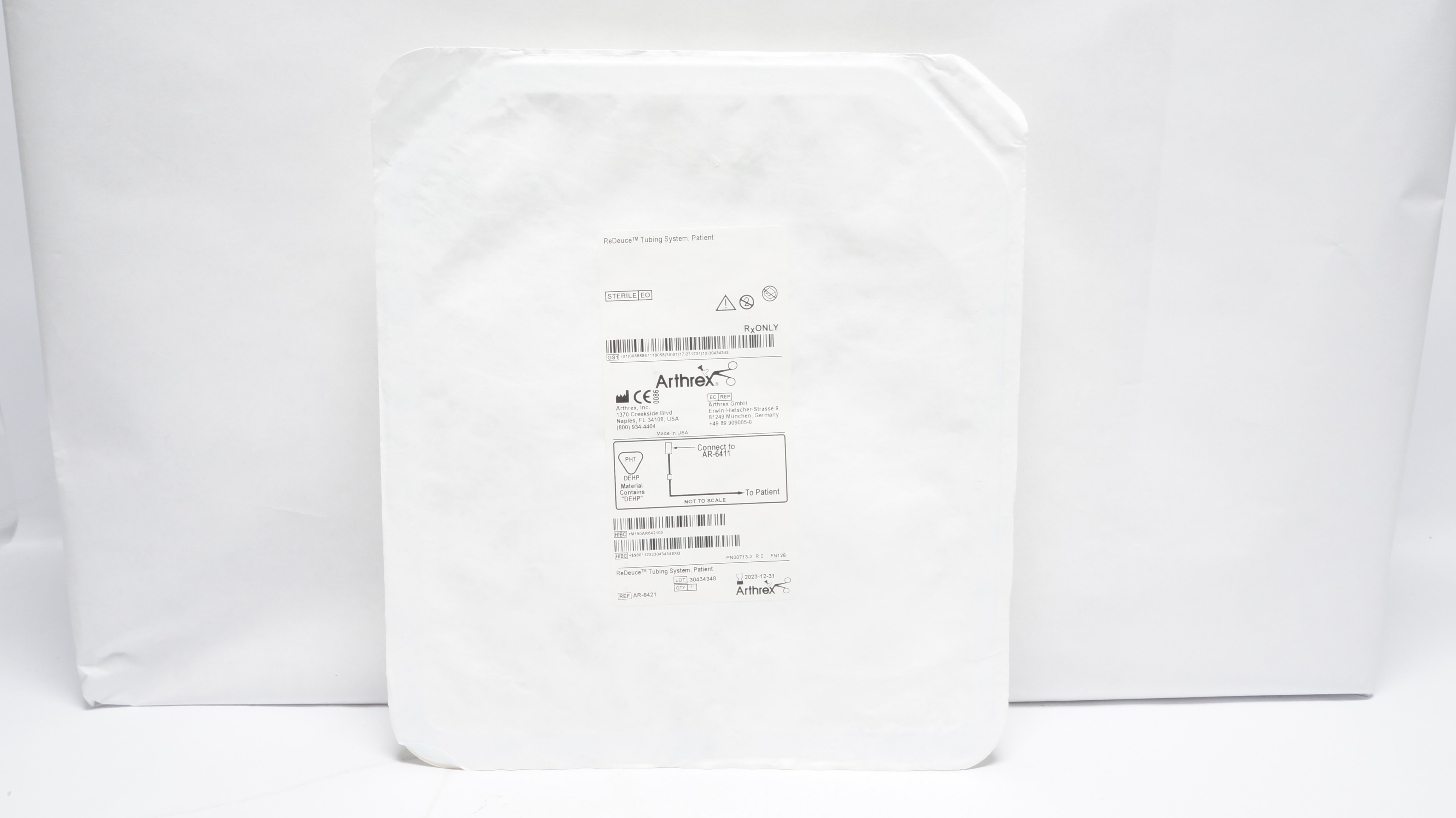 Arthrex AR-6421 ReDeuce Tubing System, Patient (x)