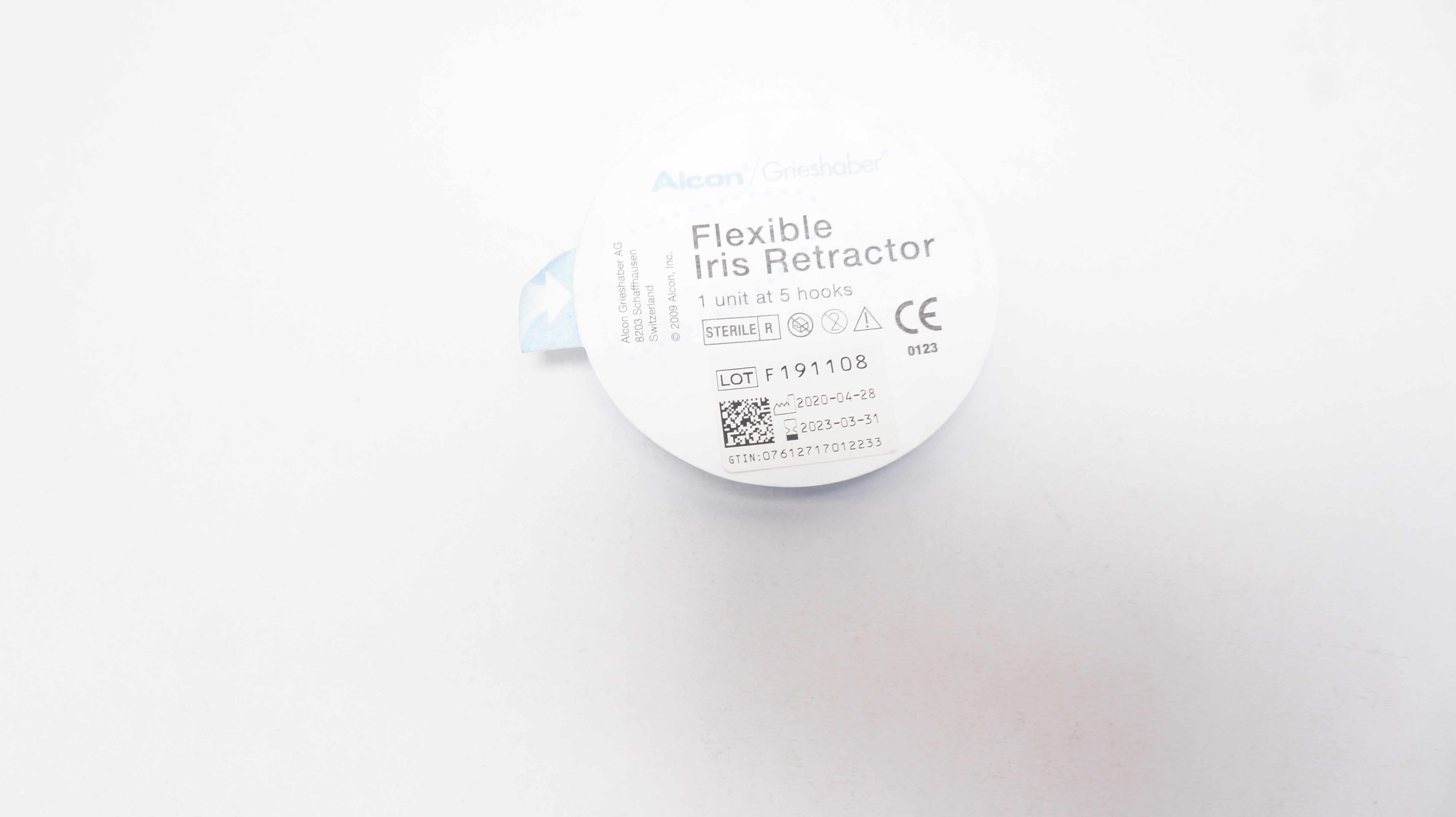 Alcon Grieshaber 611.75 Flexible Iris Retractor (x)