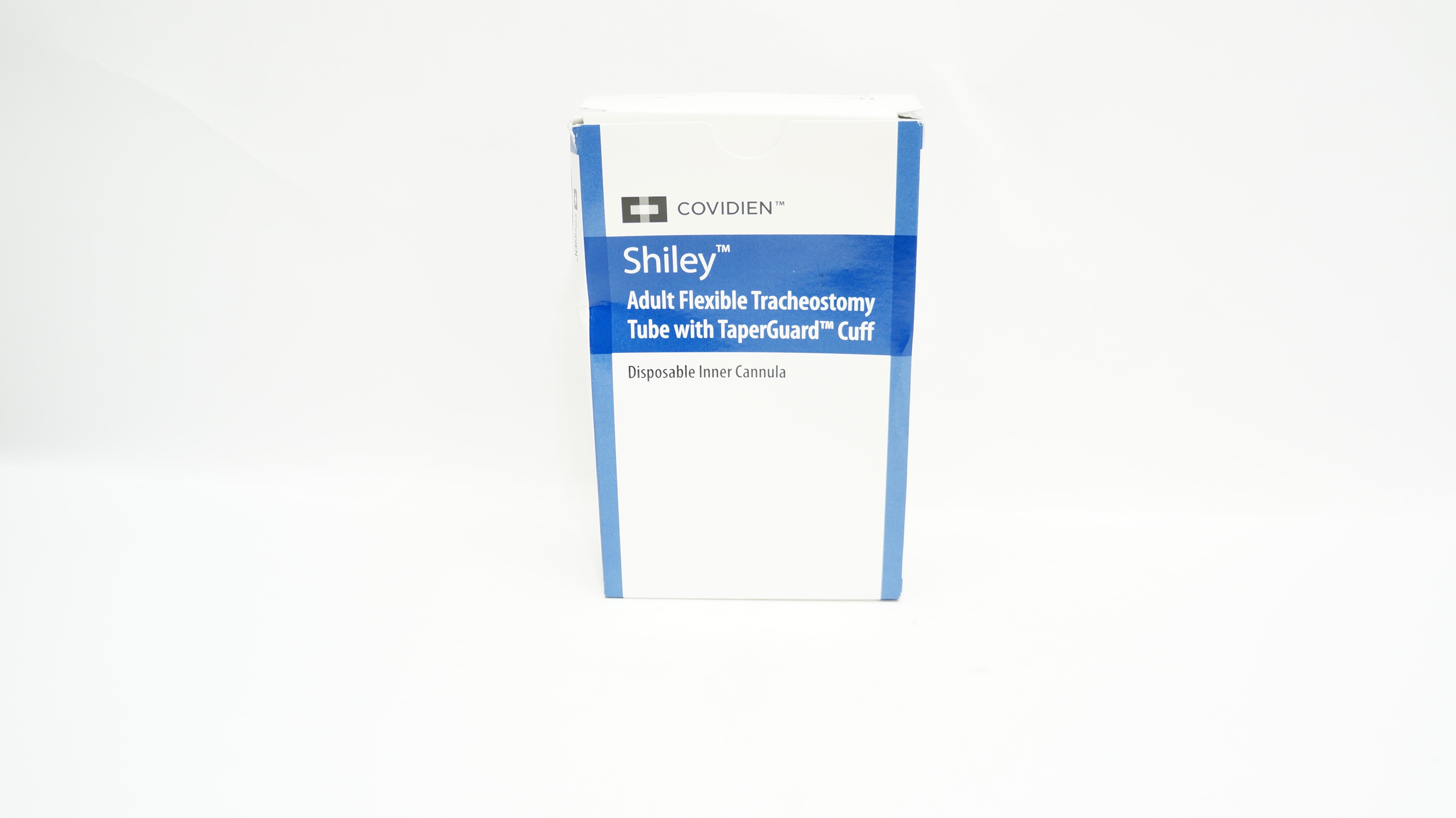 Covidien 8CN85H Shiley Adult Flexible Tracheostomy Tube 8.5ID x 12.2OD x 26.6mm