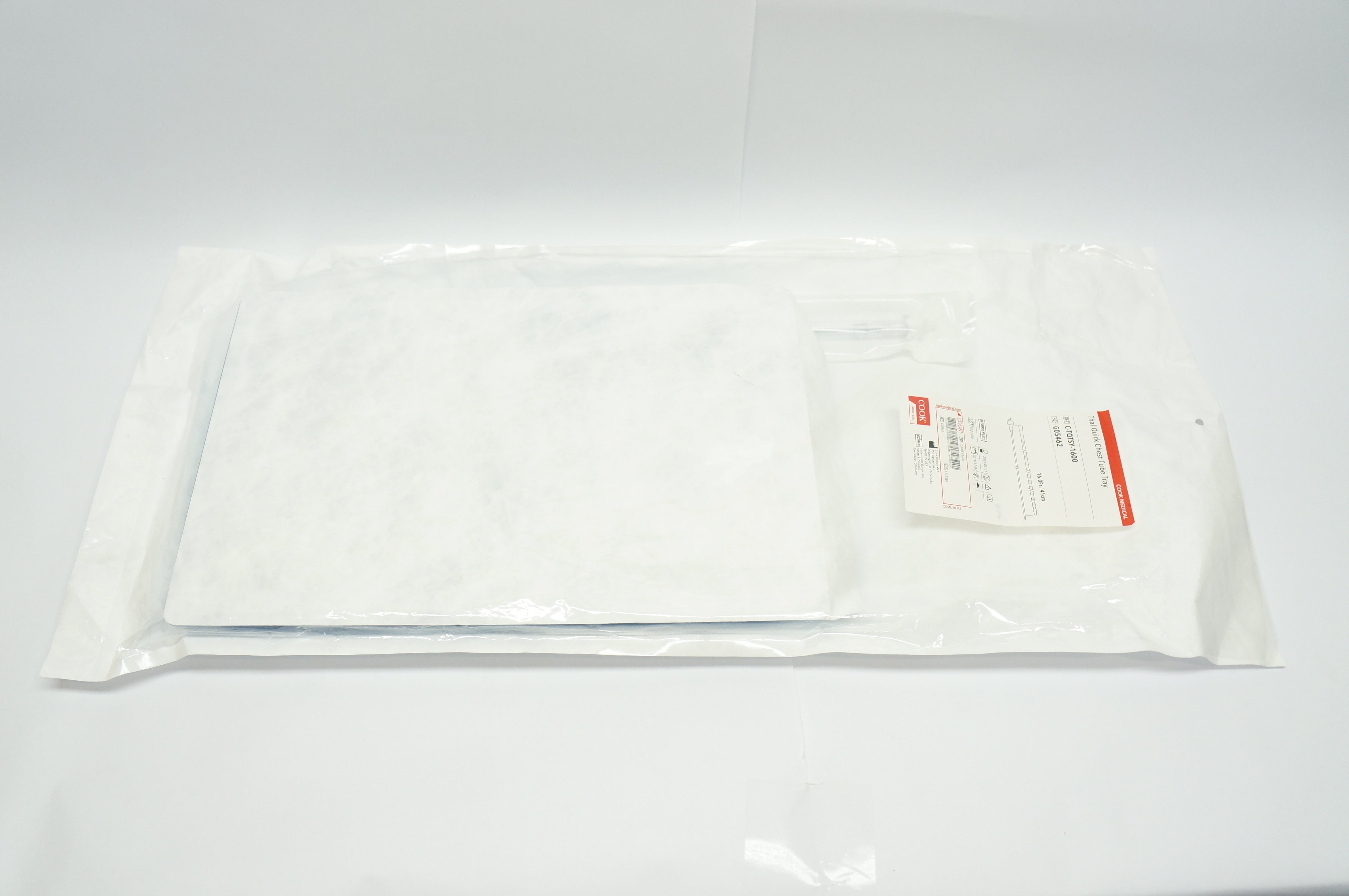 Cook Medical G05462 Thal-Quick Chest Tube Tray 16.0Fr./41cm