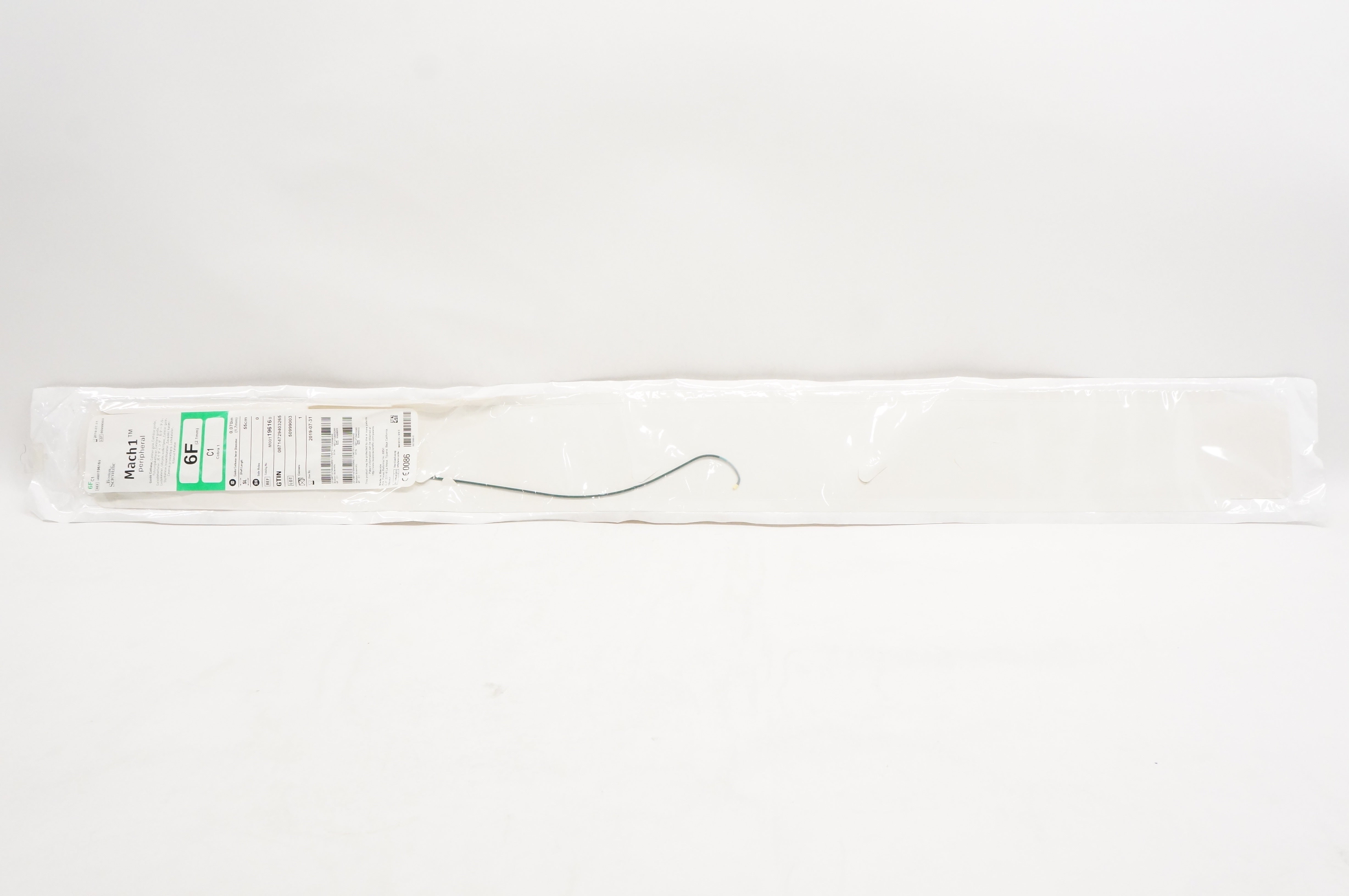Boston Scientific M001196160 Mach 1 Peripheral Guide Cath. 6F x 0.070in. C1 (x)