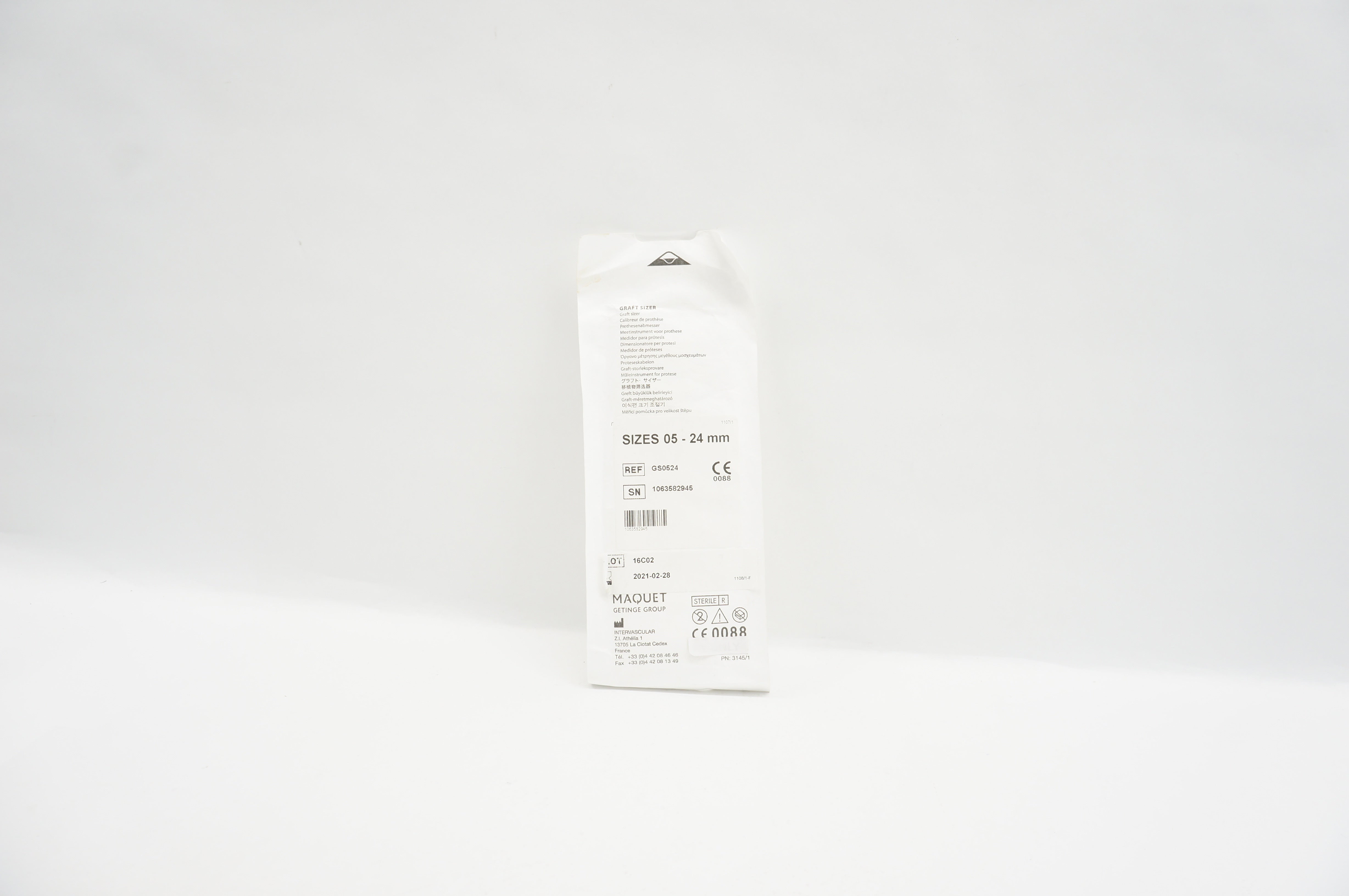Maquet GS0524 Graft Sizer 05-24mm (x)