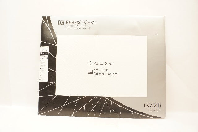 Bard 1193045 Phasix Mesh Fully Resorbable Implant For Tissue Reconstruction (x)