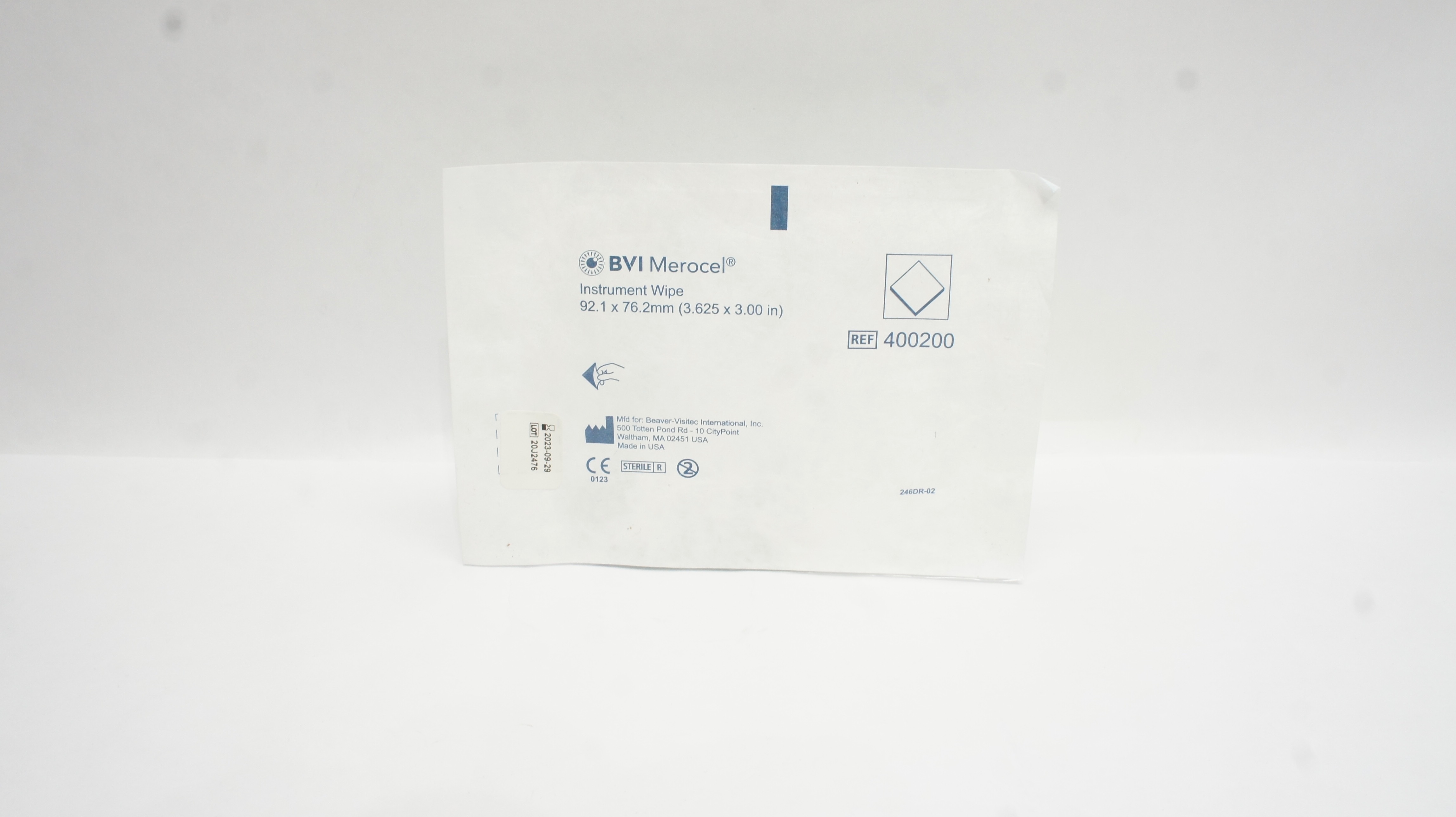 BVI 400200 Merocel Instrument Wipe 3.625inch x 3.00inch (x)