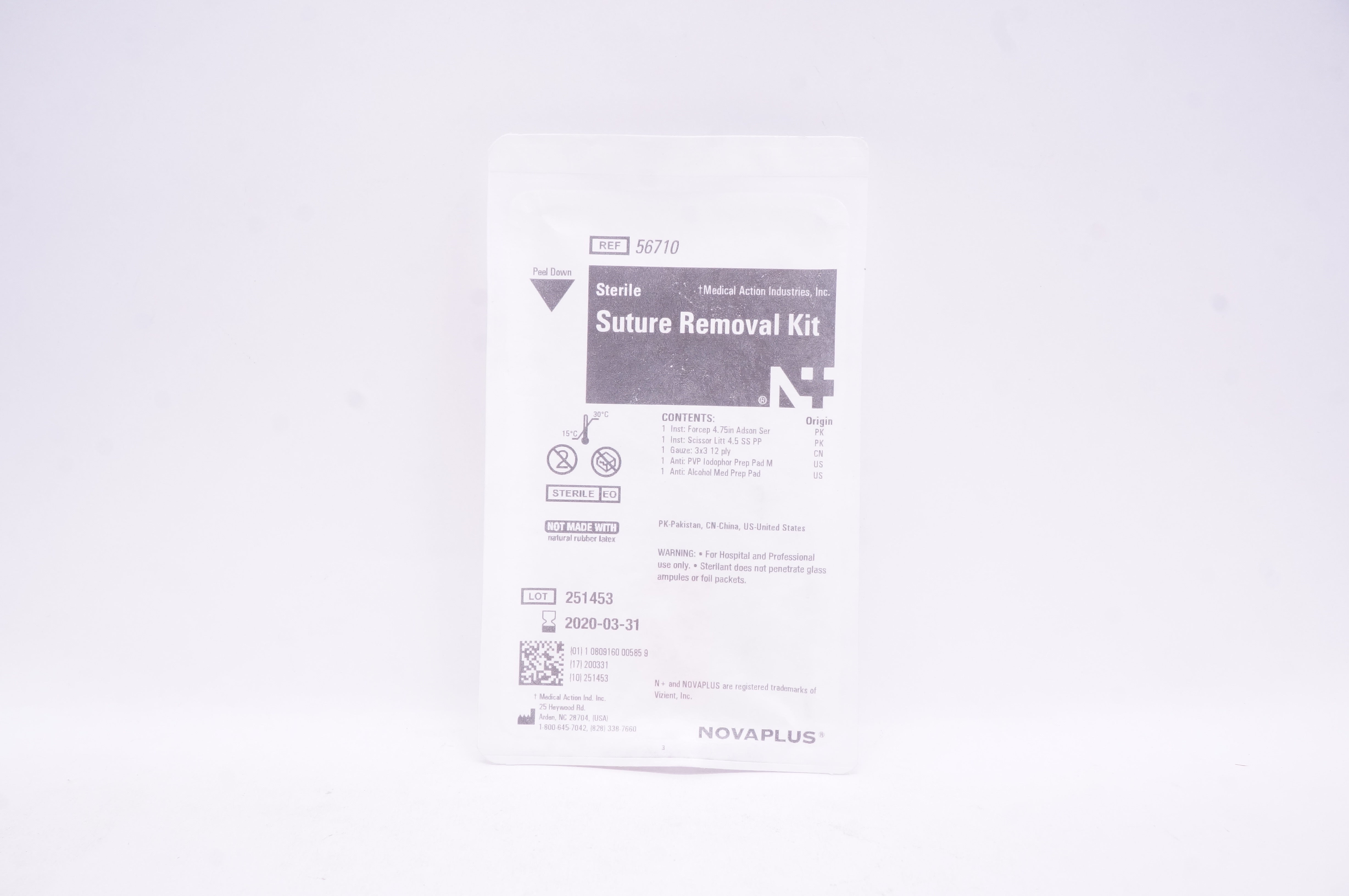 NovaPlus  56710 Suture Removal Kit (x)